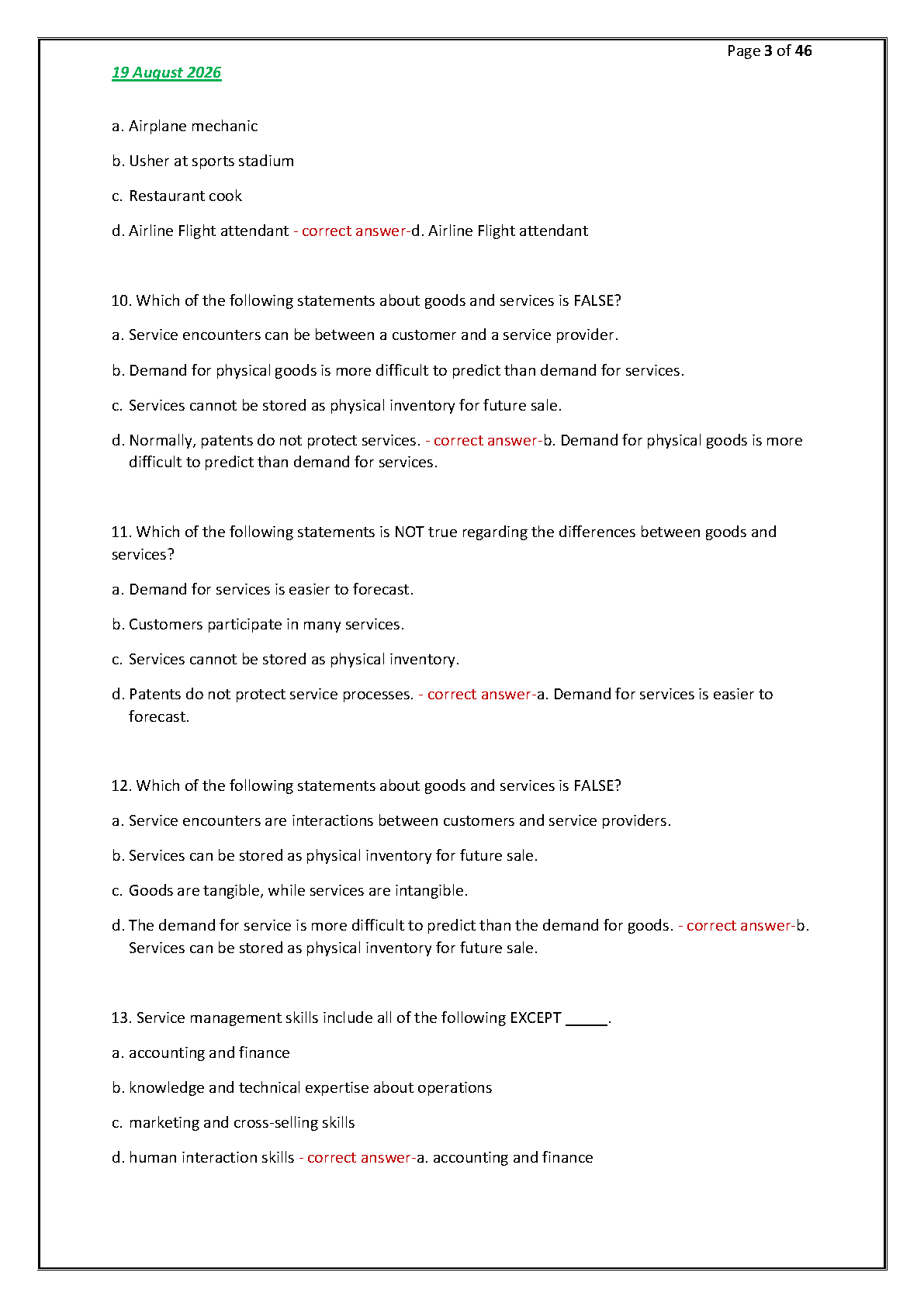 Ops Mgmt Test Bank 2026: Core Issues & Goods vs Services MCQs IMG-3