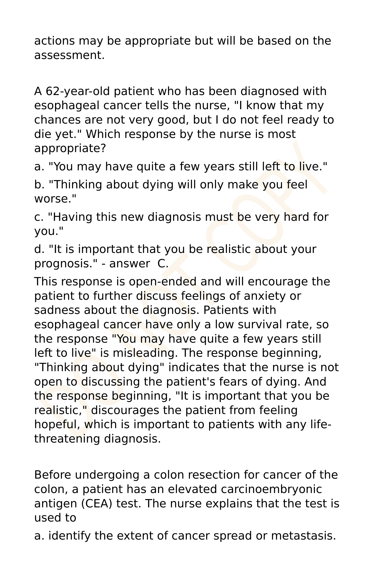 Med Surg Nursing Test Bank 12th Ed Lewis NCLEX Prep IMG-1