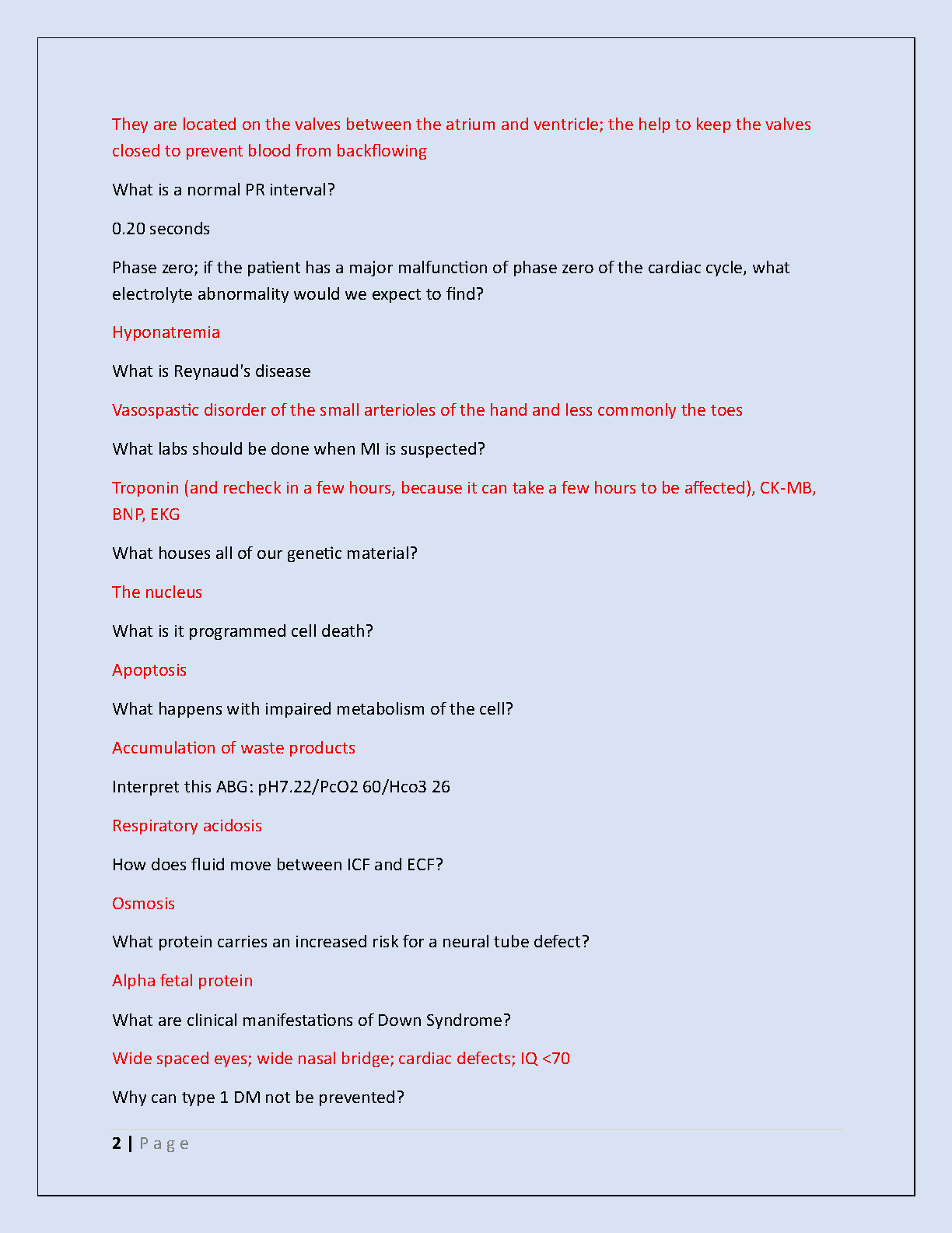 NUR 631 Final Exam Study Guide: Actual Questions & Answers