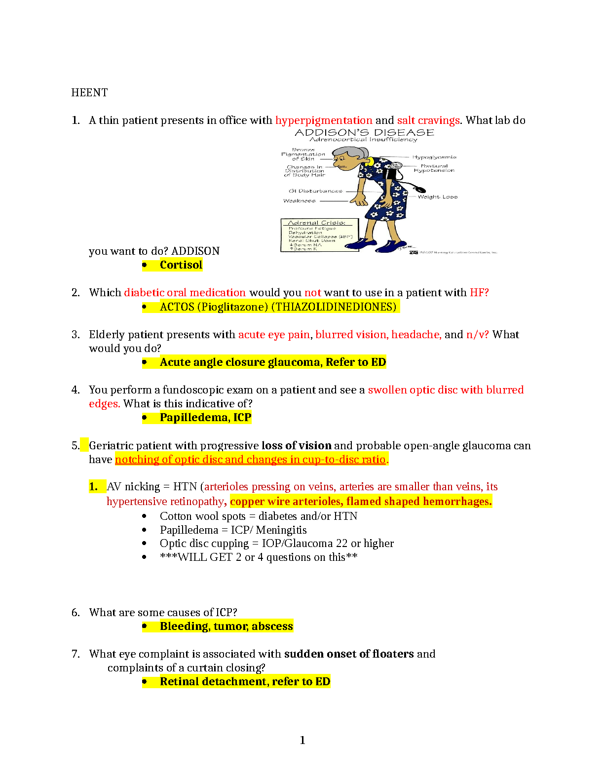 FNP HEENT Test Bank 2026/27: ANCC AANP Exam Prep Guide