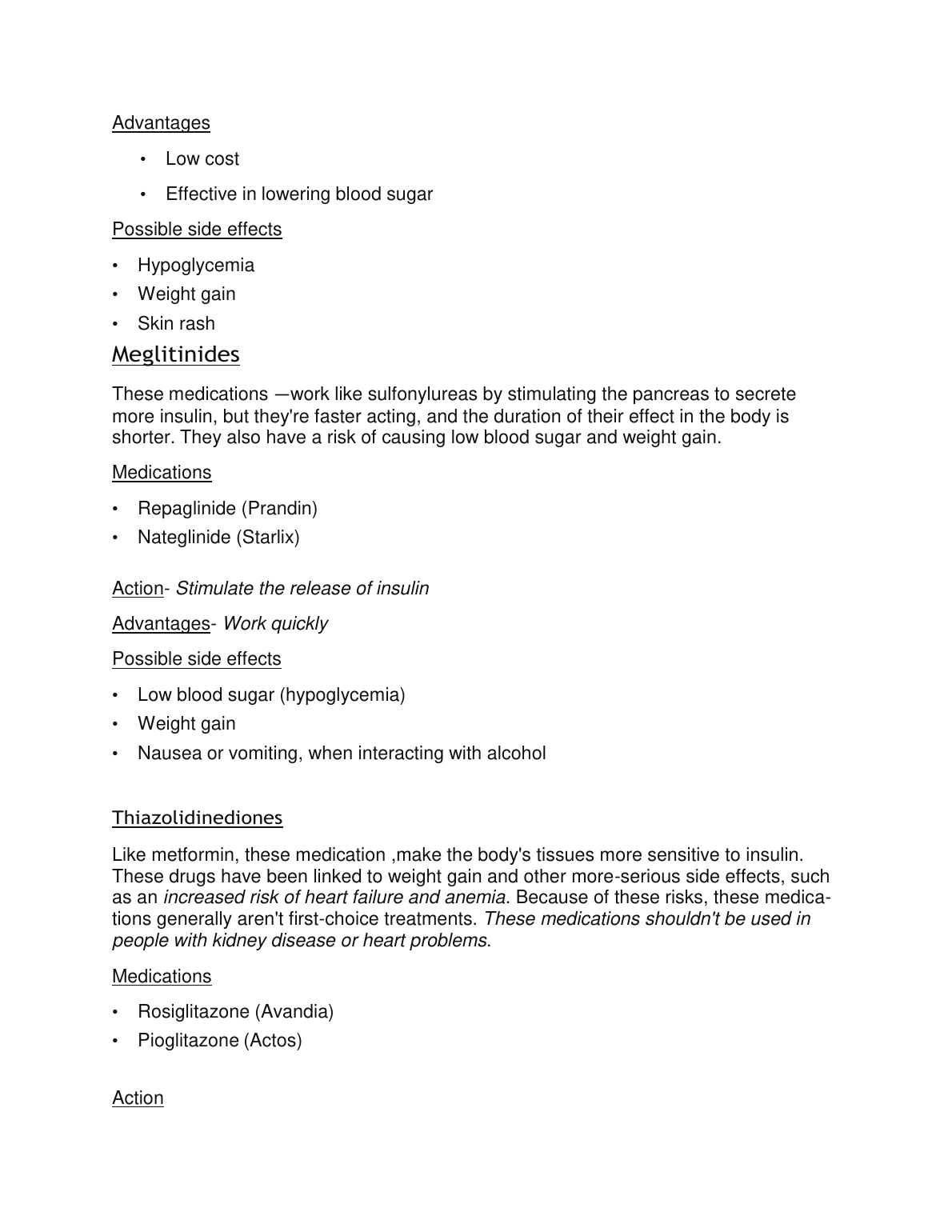 NR601 Week 5 Study Guide: Glucose Metabolism & Diabetes
