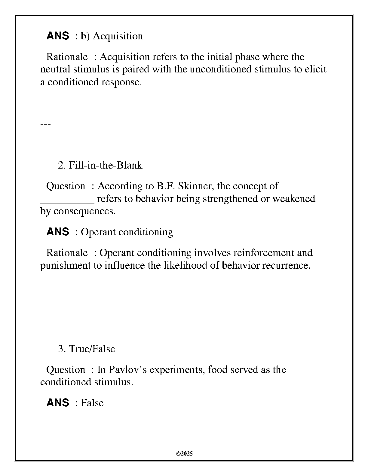 HLTH 3520 Psych of Learning Final Exam Qs Acs 2025 WGU