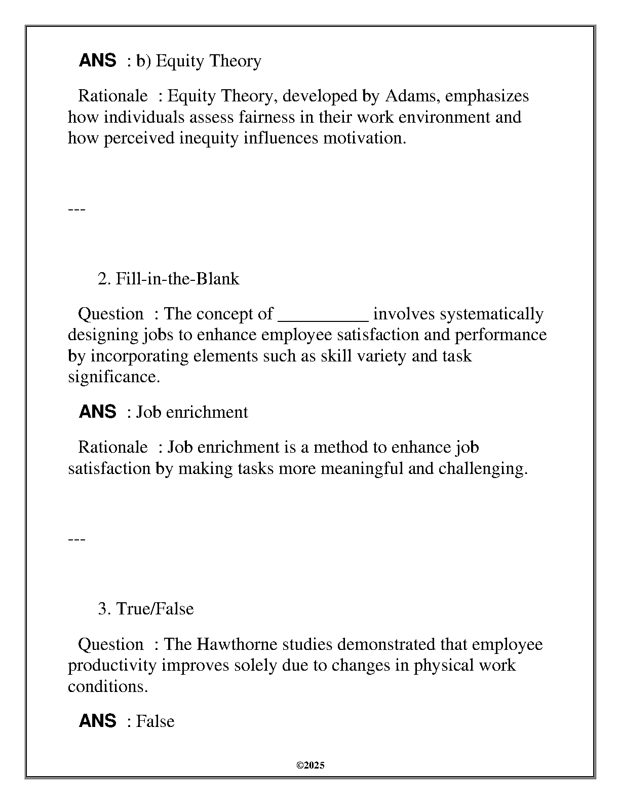 WGU D576 I/O Psych Final Exam Review Q&A 2025 Study Guide