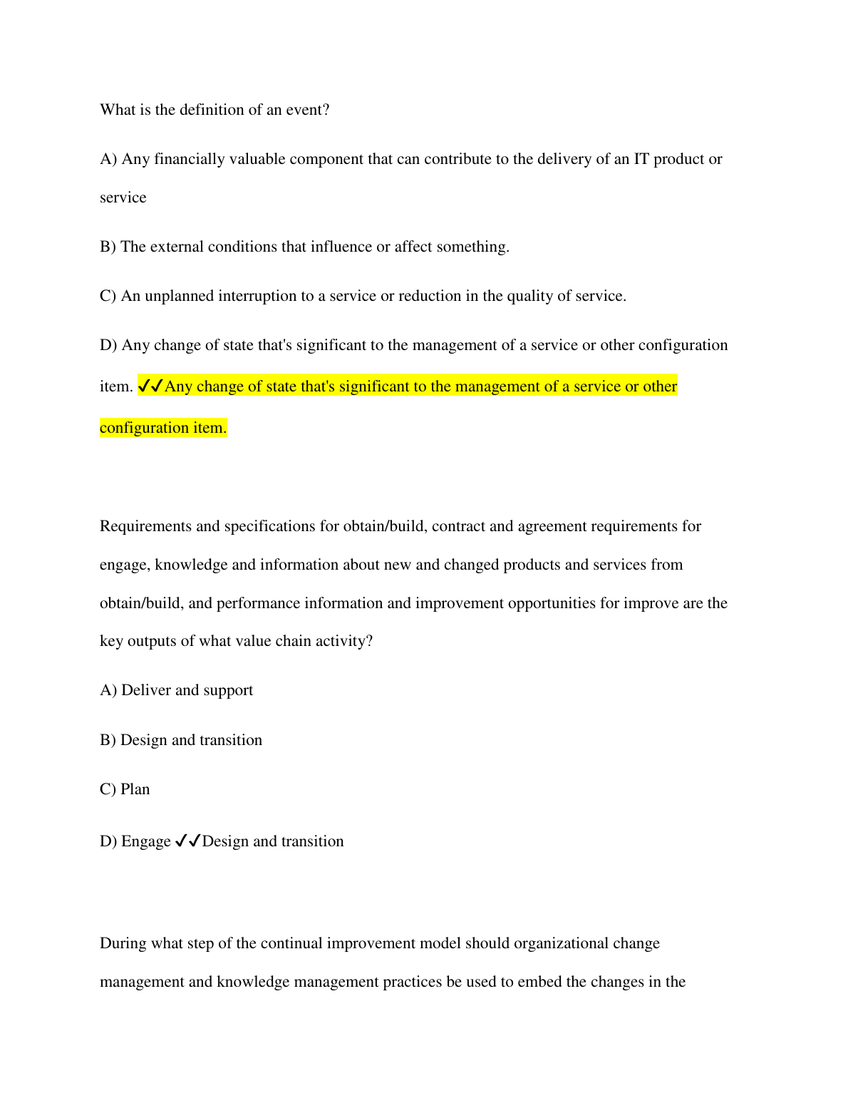 WGU C846 Post Assessment Q&A Study Guide 2024/2025 IMG-1