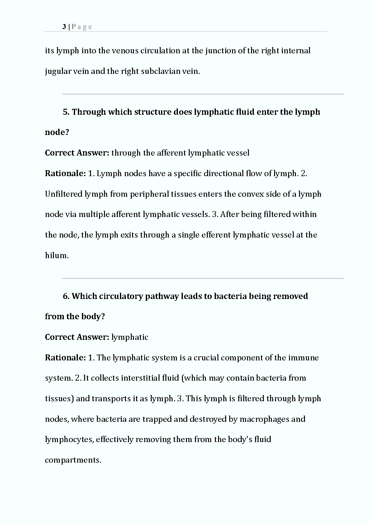 WGU D313 A&P 2 Lymphatic Test Bank 2025 Questions Answers IMG-3