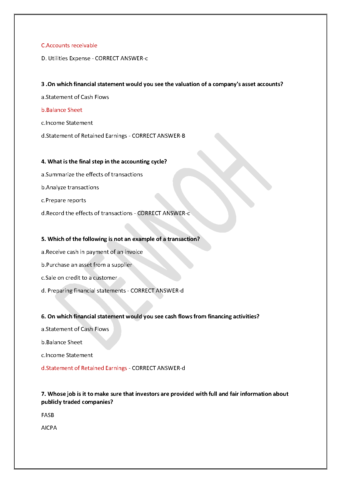 WGU D196 Test Bank 2025-2026 250+ Questions and Answers