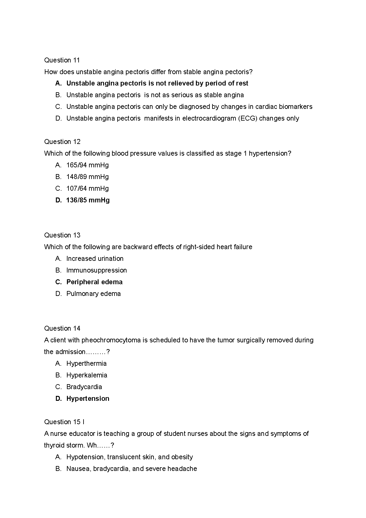 NUR 2063 Pathophysiology Test Bank Porth 5th Ed IMG-3