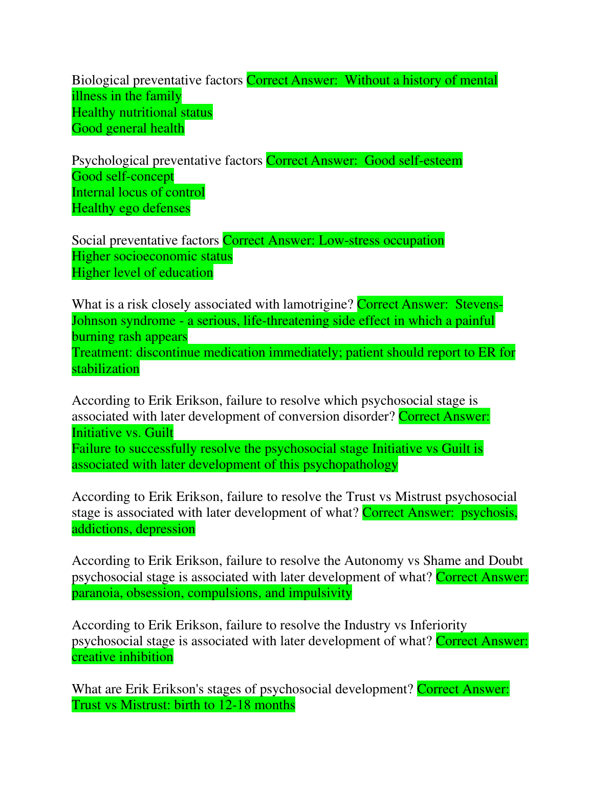 PMHNP-BC Qbank 2026/27 ANCC Review Questions and Answers IMG-1