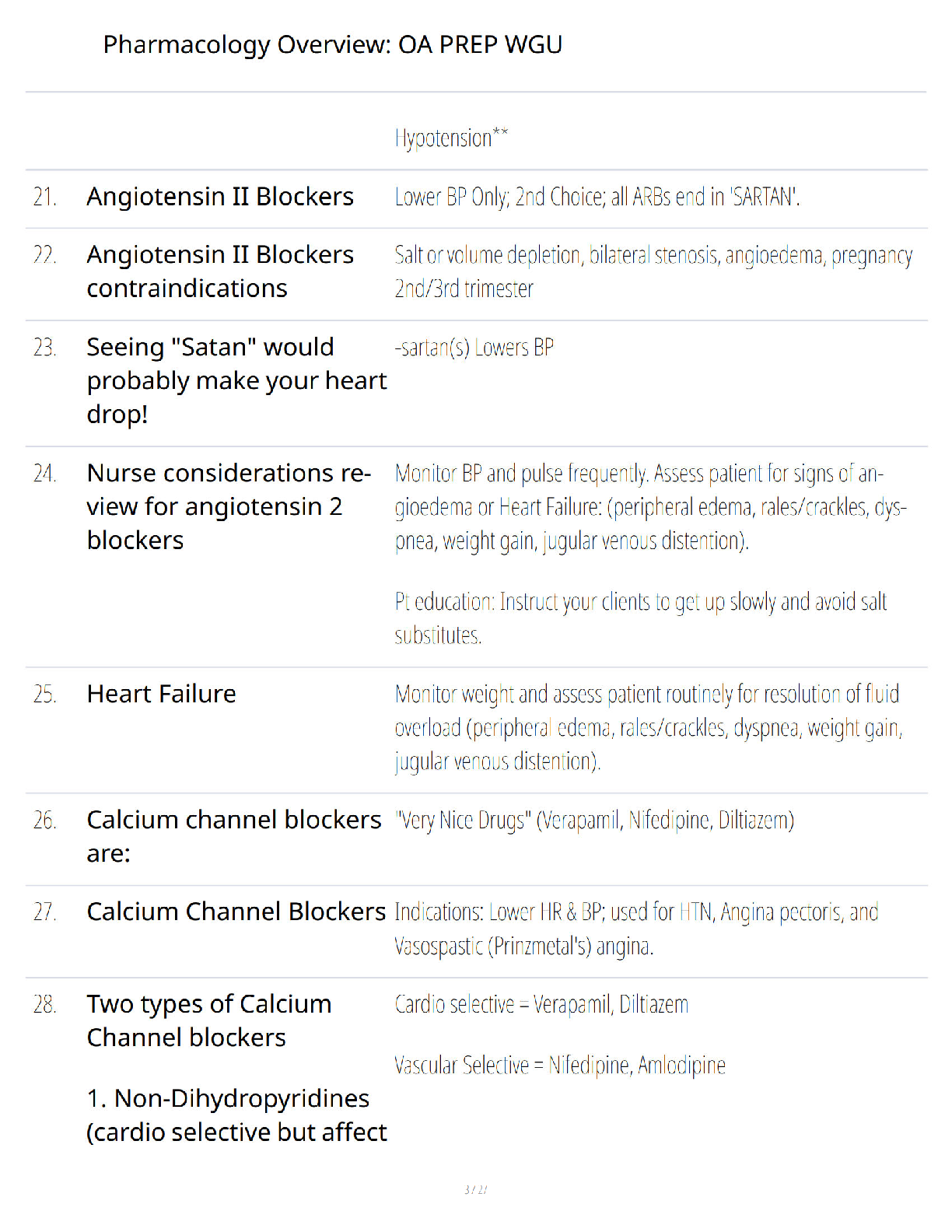 WGU Pharmacology OA Study Guide 2025/26 Beta Adrenergic Focus IMG-3