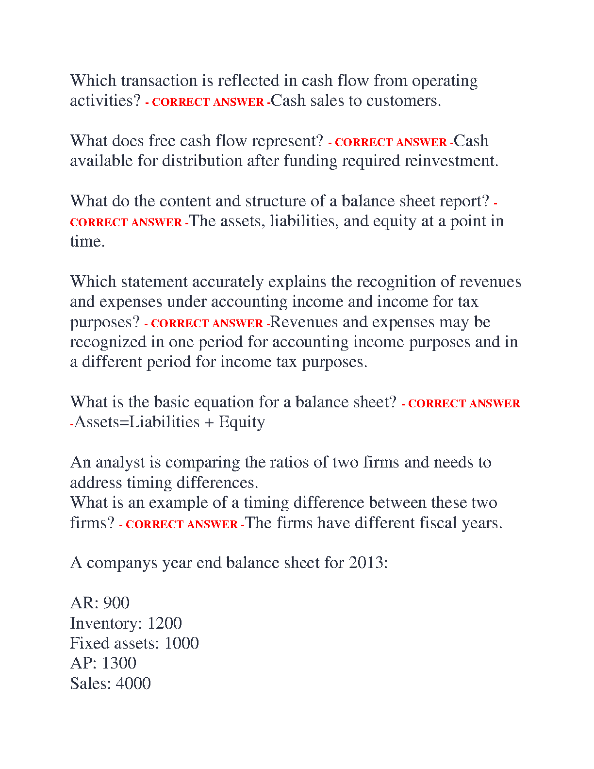 WGU C214 Financial Management Exam Study Guide 2025 IMG-3