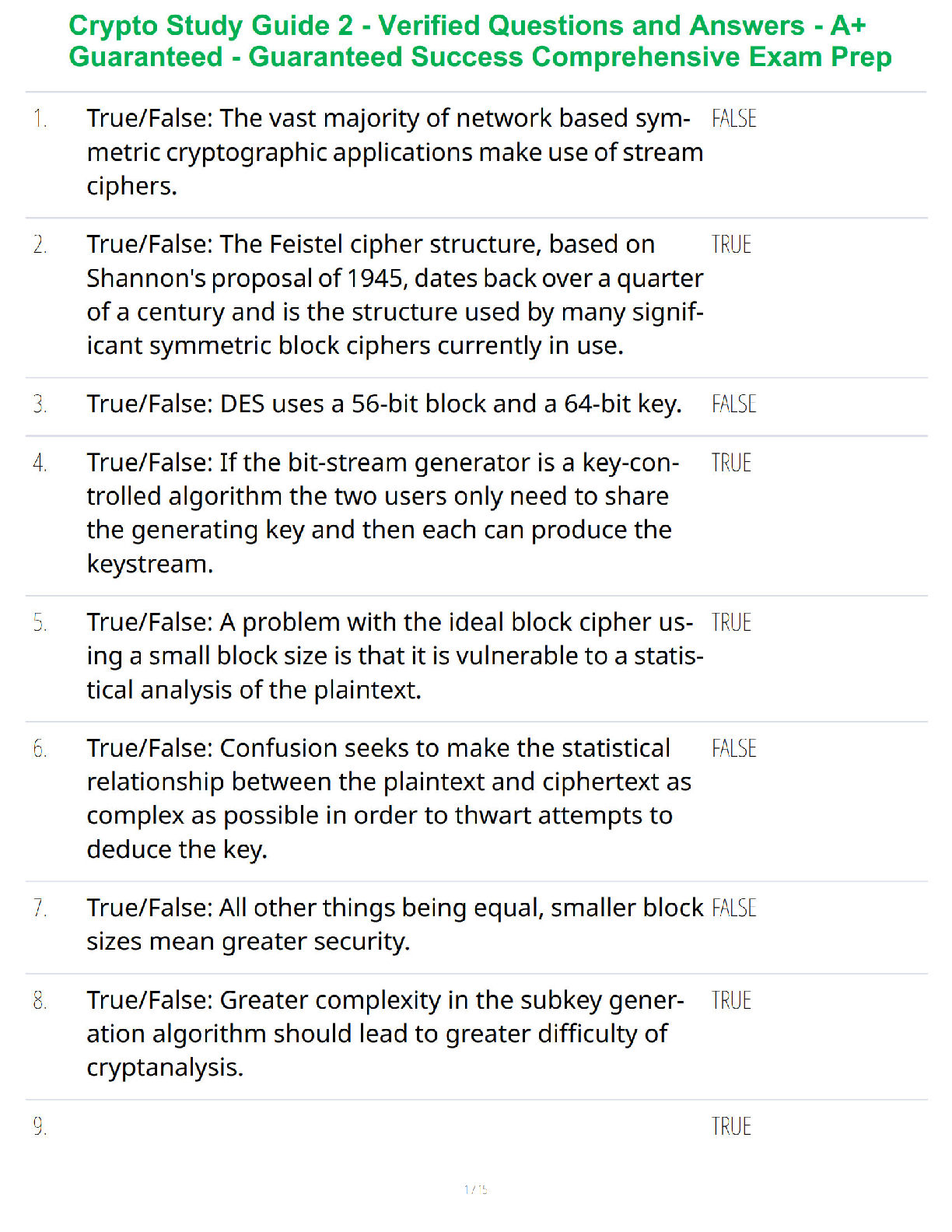 Cryptography Exam Prep 2026/27: Feistel & DES Q&A IMG-1