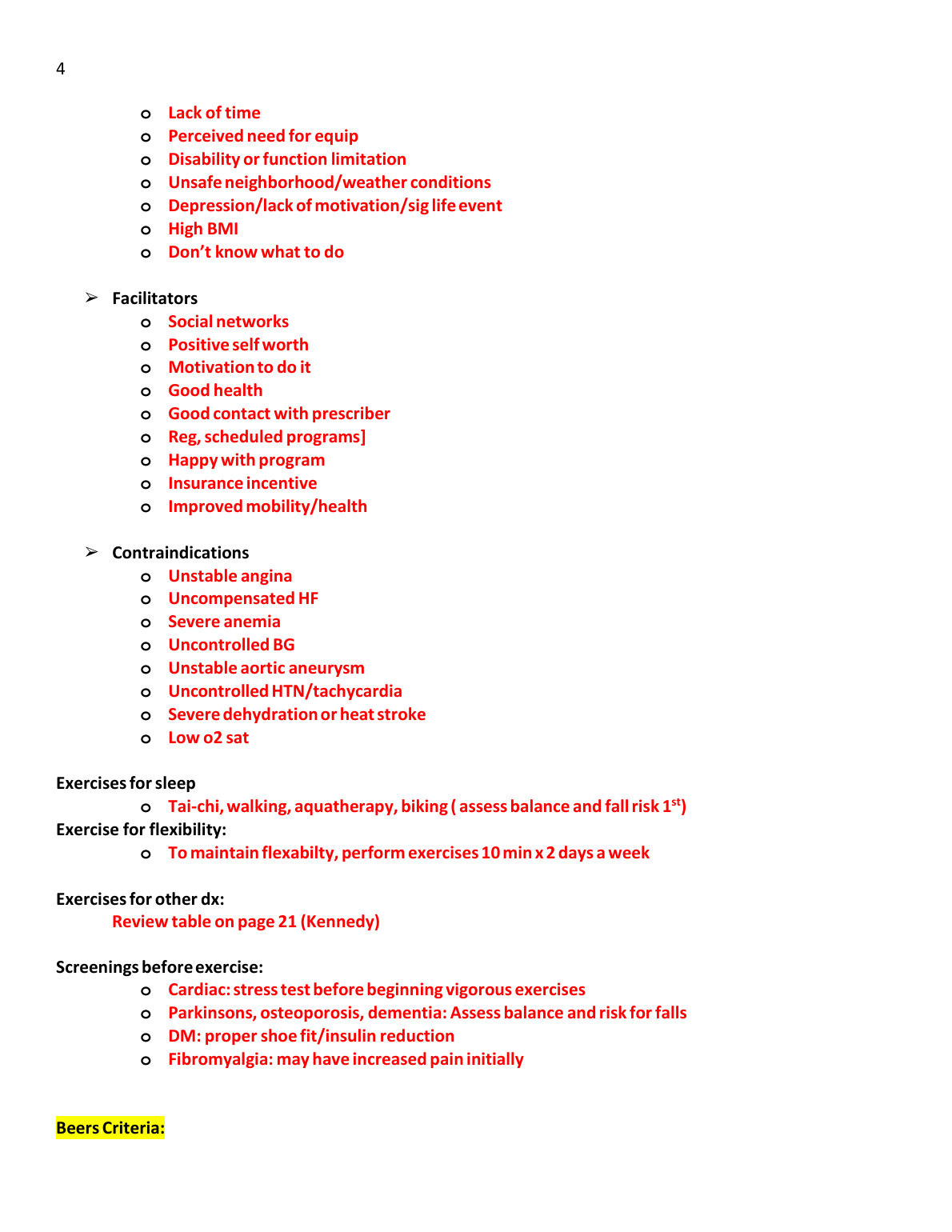 NR 601 Midterm Review Notes | Geriatric Care & Assessment Guide IMG-1
