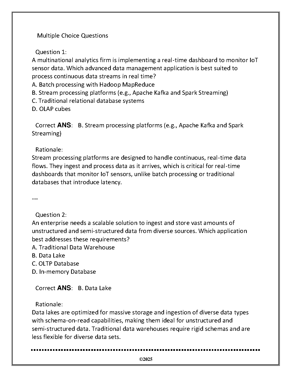 WGU ITEC 2117 Exam Review Questions and Answers 2024-2025
