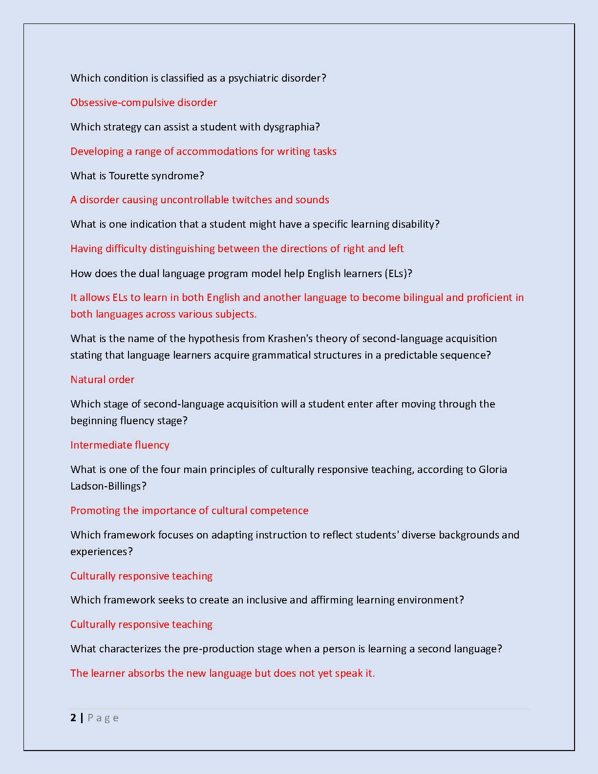 WGU D662 2025 Exam Solutions & Practice Questions