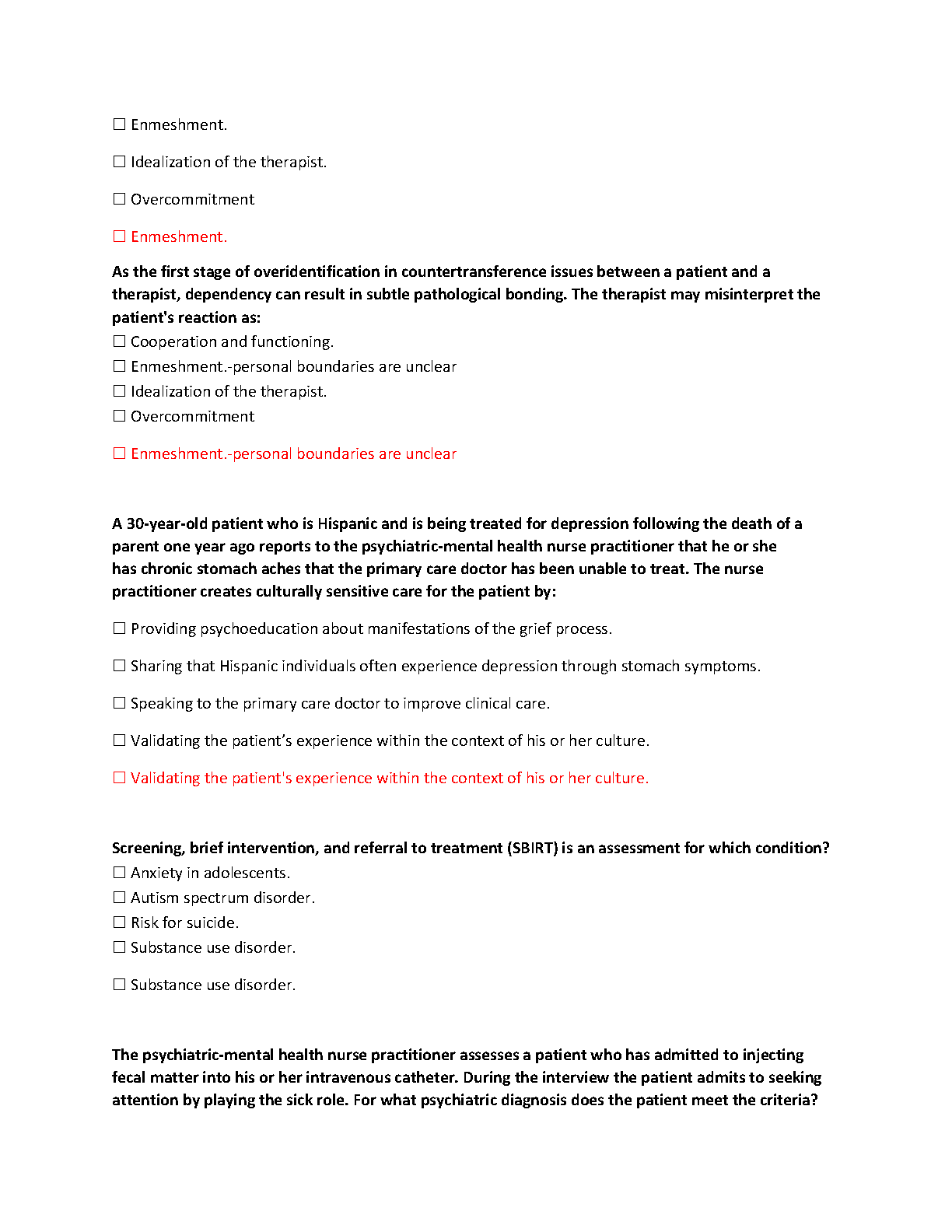 PMHNP Exam Prep 2026/27 Questions & Answers IMG-3