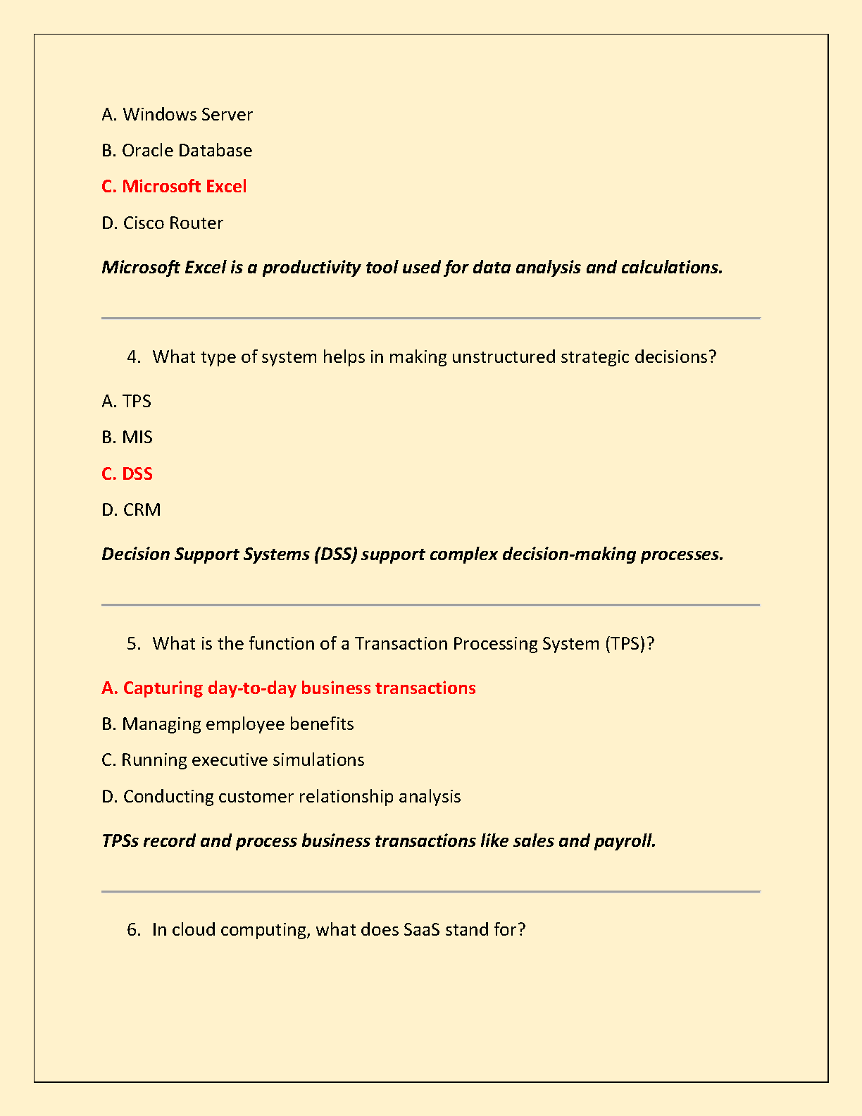 WGU D075 IT Mgmt Essentials Practice Exam 2025 Answers