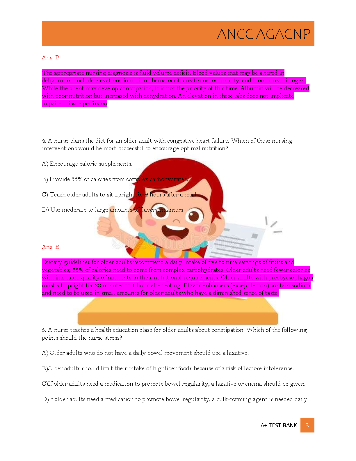 2026 ANCC AGACNP Nursing Test Bank and Study Guide IMG-3