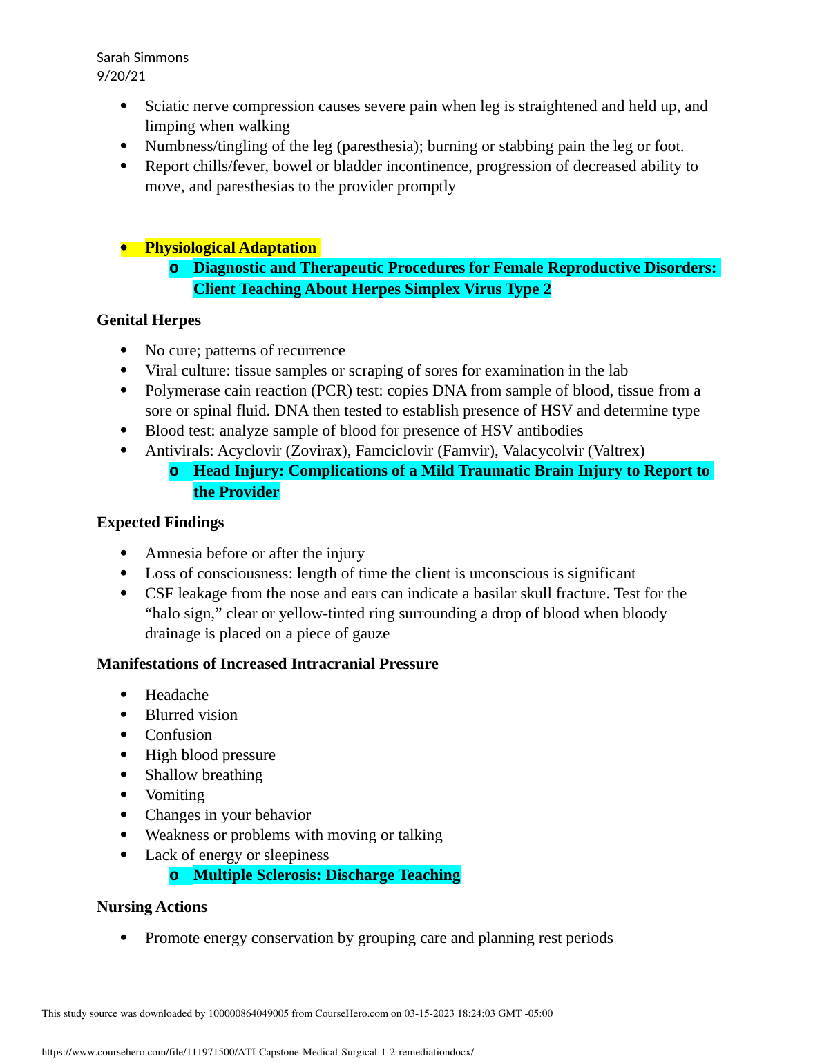 ATI Med Surg Remediation Guide 2026/27 Pass on First Attempt IMG-1