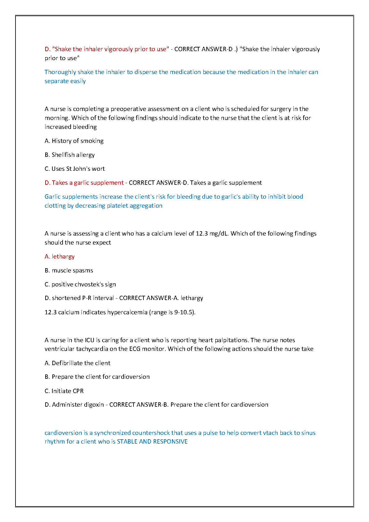 ATI Med Surg Assmt 1 Exam Prep 2026/27