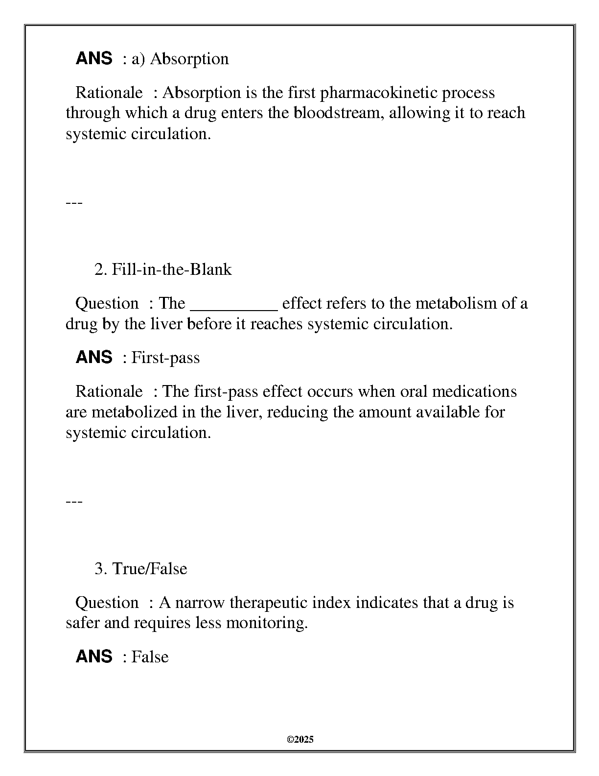 NURS 6800 Advanced Pharmacology D116 Q&A 2025