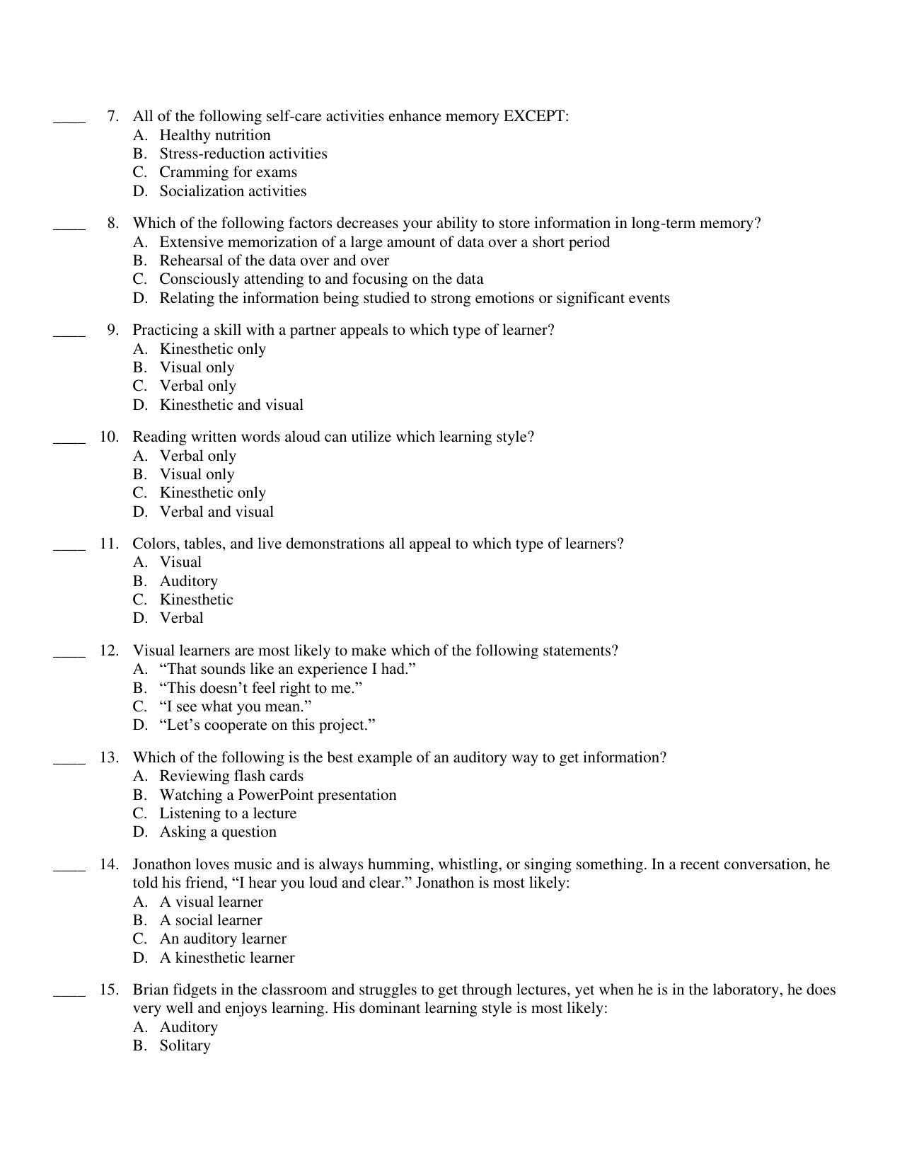 Medical Terminology in a Flash 4th Edition TEST BANK