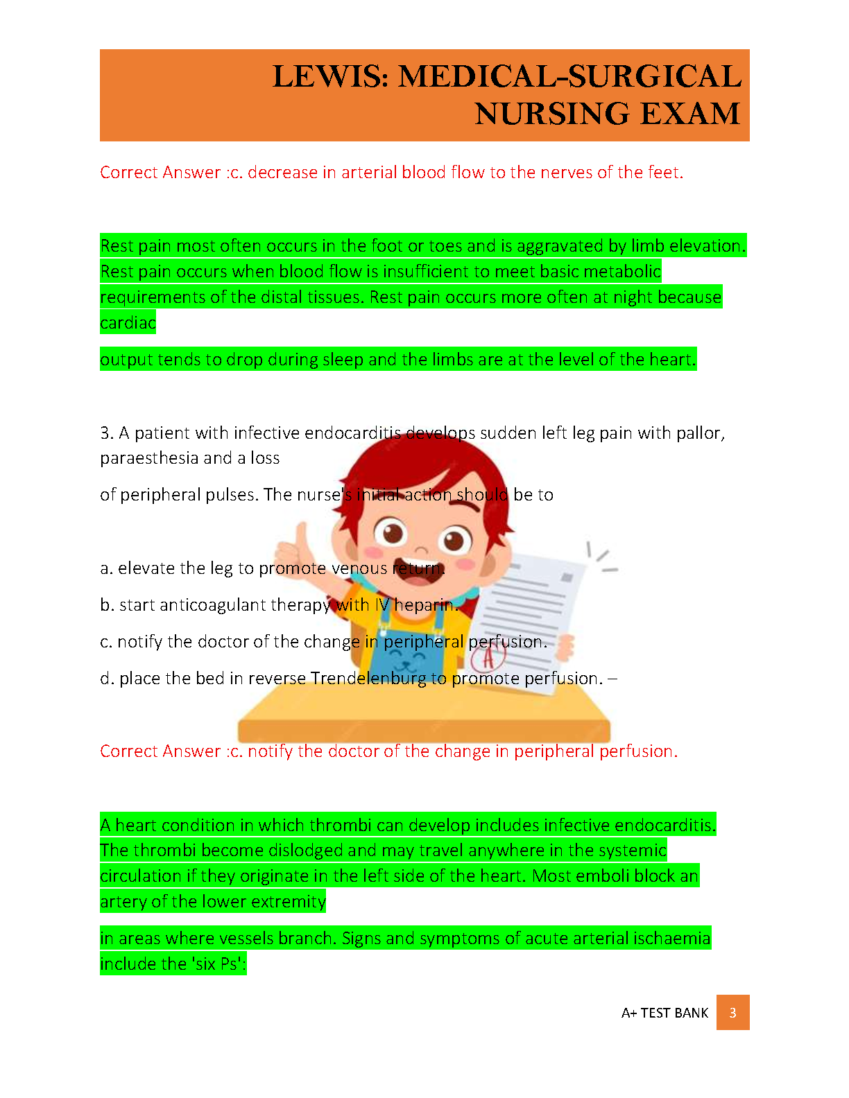 Lewis Med Surg Test Bank 12th Ed 2026/27 Verified Q&A IMG-3
