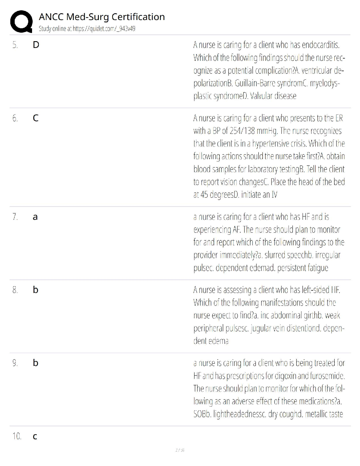 MEDSURG-BC Exam Prep 2026/27: ANCC Med-Surg Nurse Study Guide