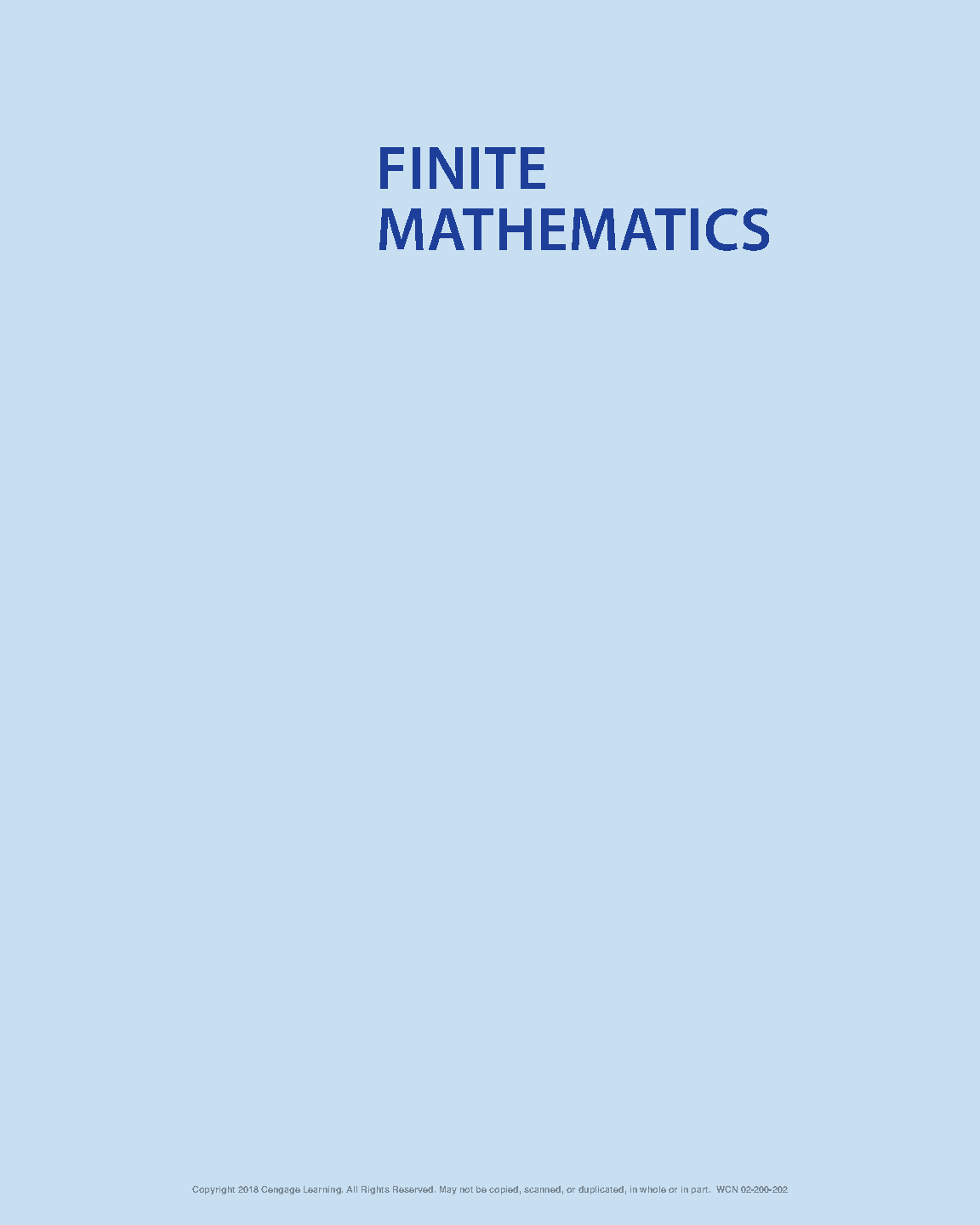 Finite Math 7e Test Bank & Solutions 2026 IMG-3