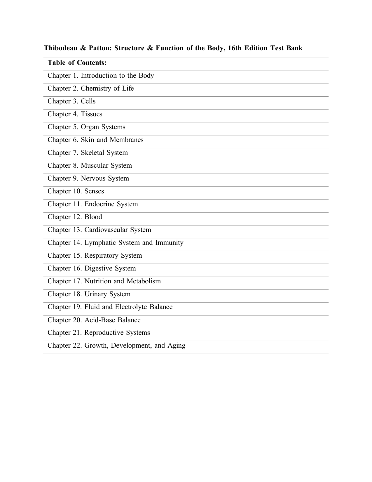Memmler's Structure & Function of the Human Body 16th Editio