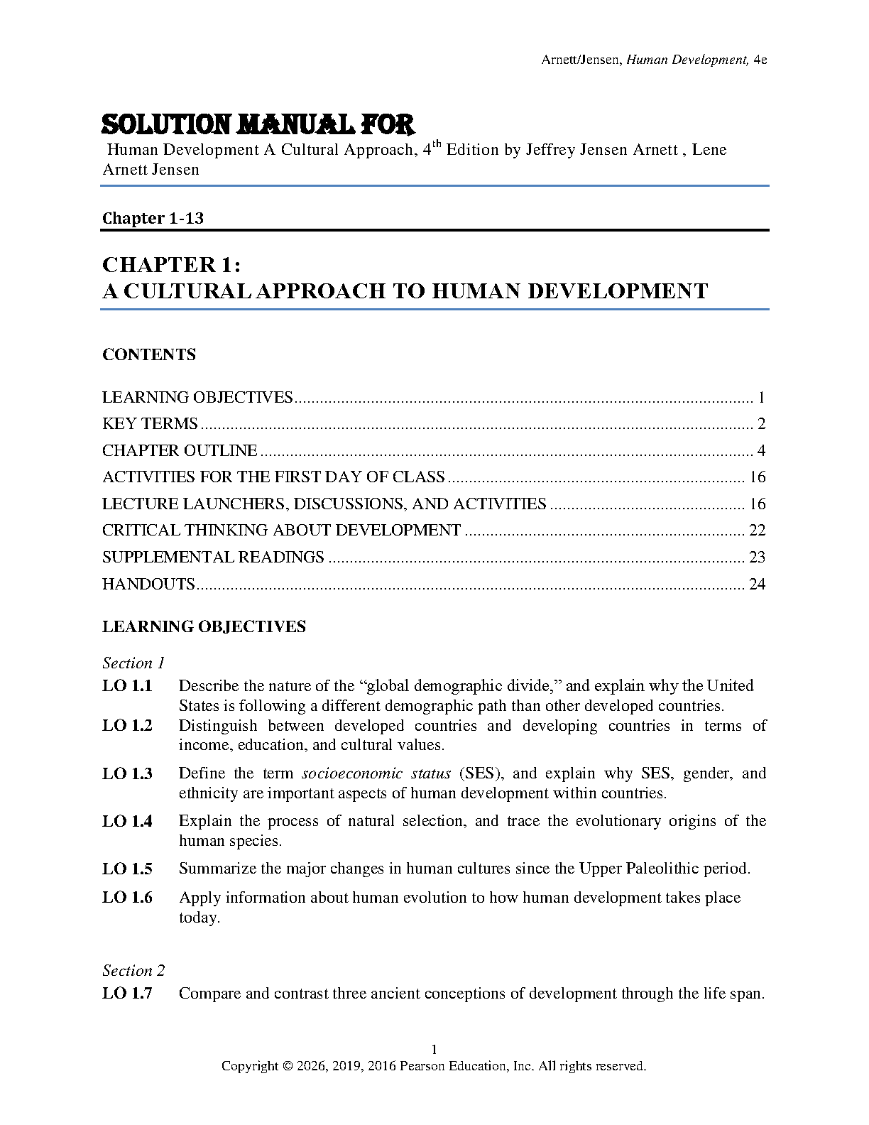 Human Development A Cultural Approach, 4th Edition