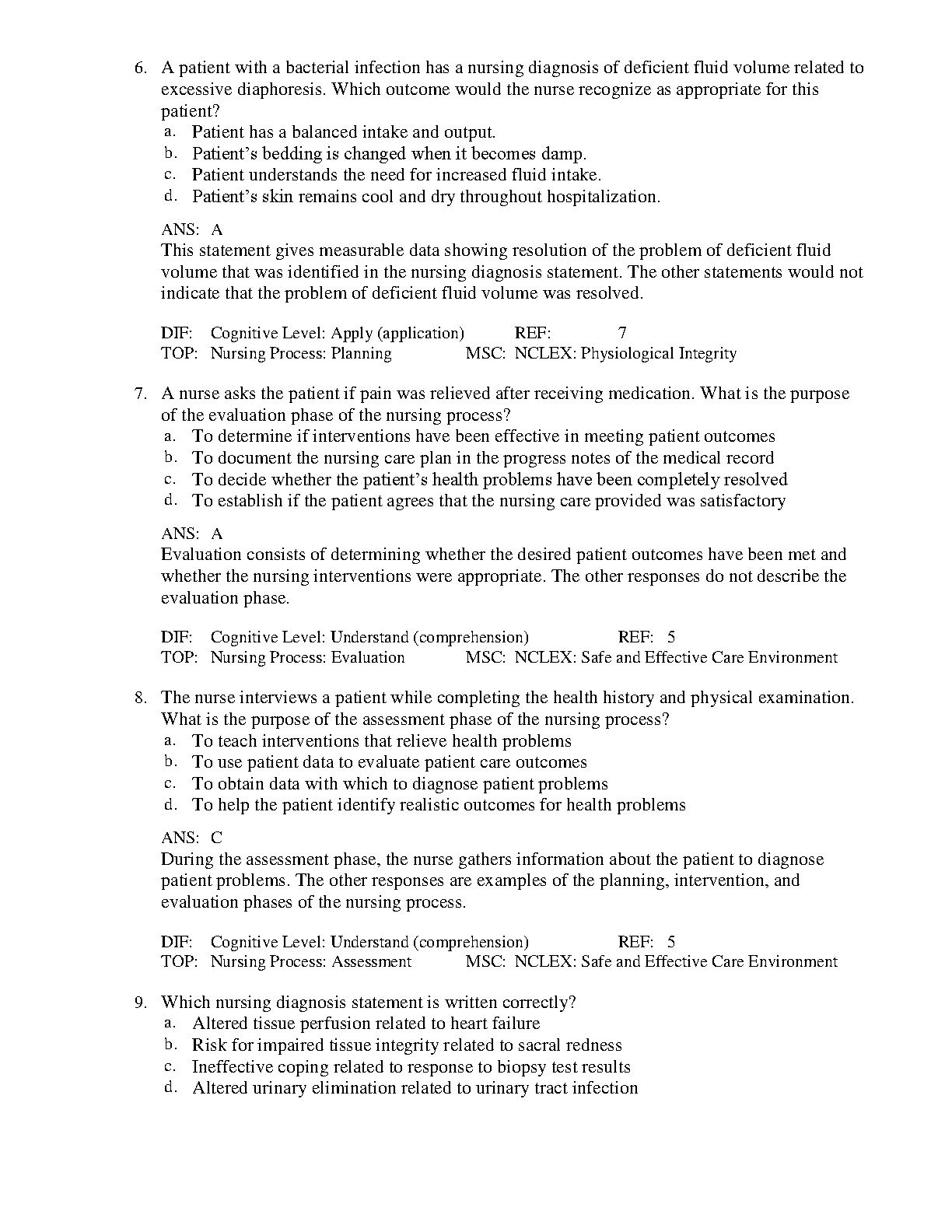 Medical Surgical Nursing Test Bank Lewis 10th Ed 2026/27 IMG-3