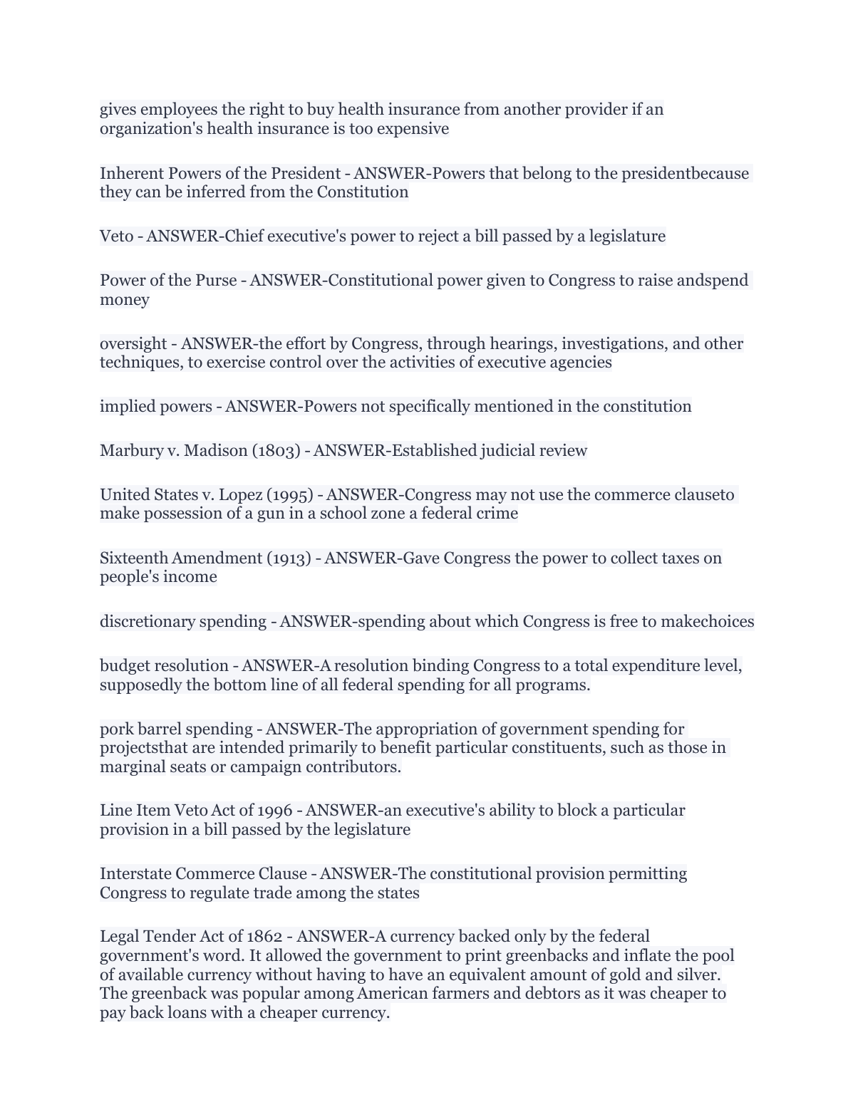 WGU C963 American Politics & Constitution Exam Study Guide IMG-3