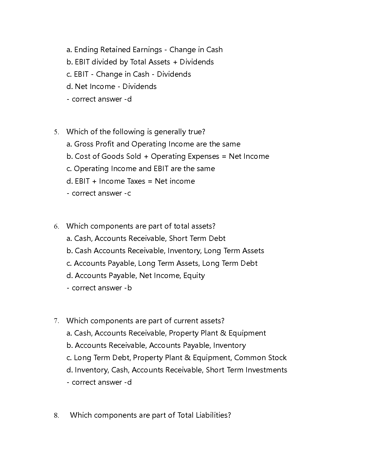 WGU C214 Verified Questions and Answers Concepts Study Guide