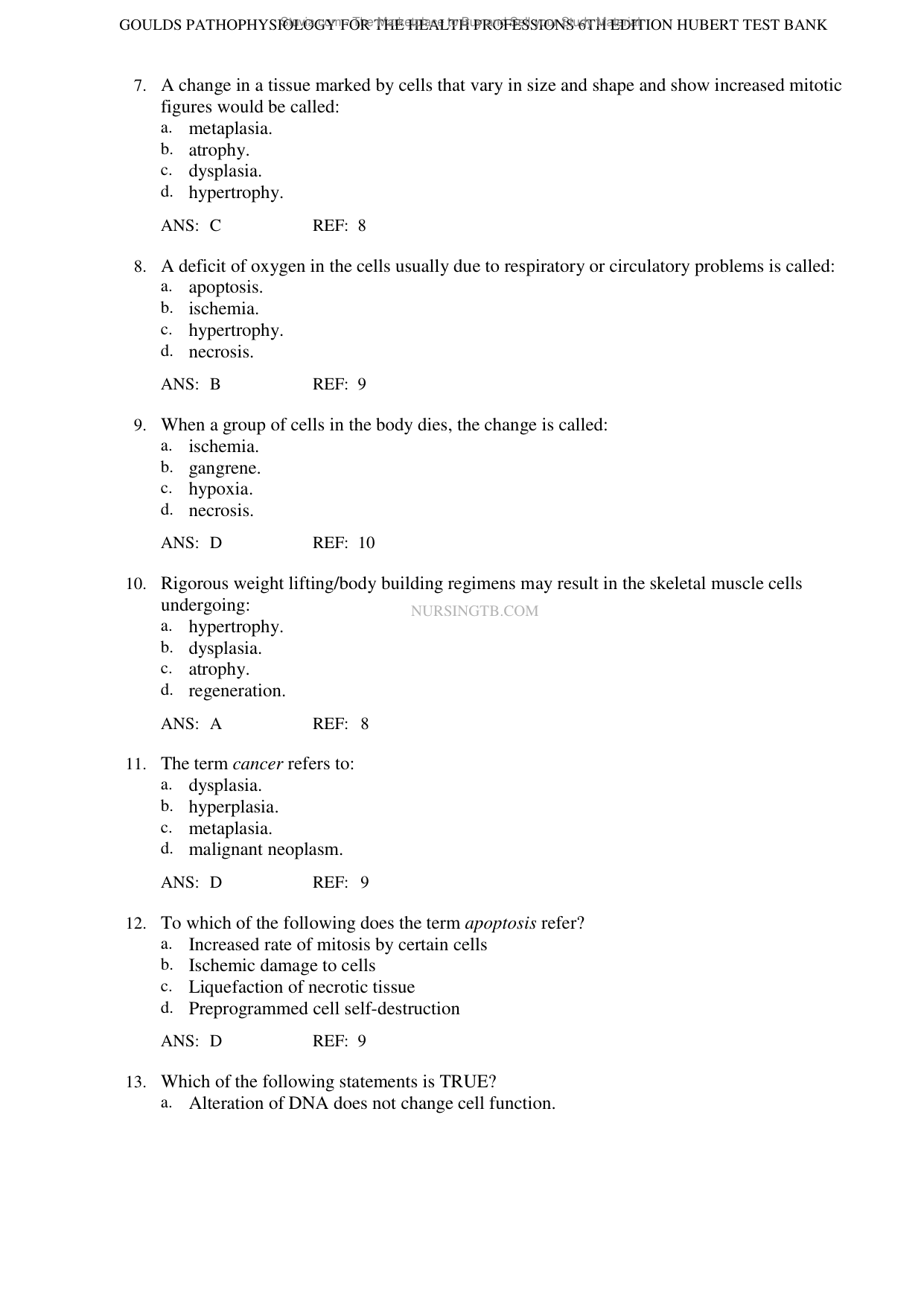 Gould's Pathophysiology for the Health Professions 6th Ed IMG-3
