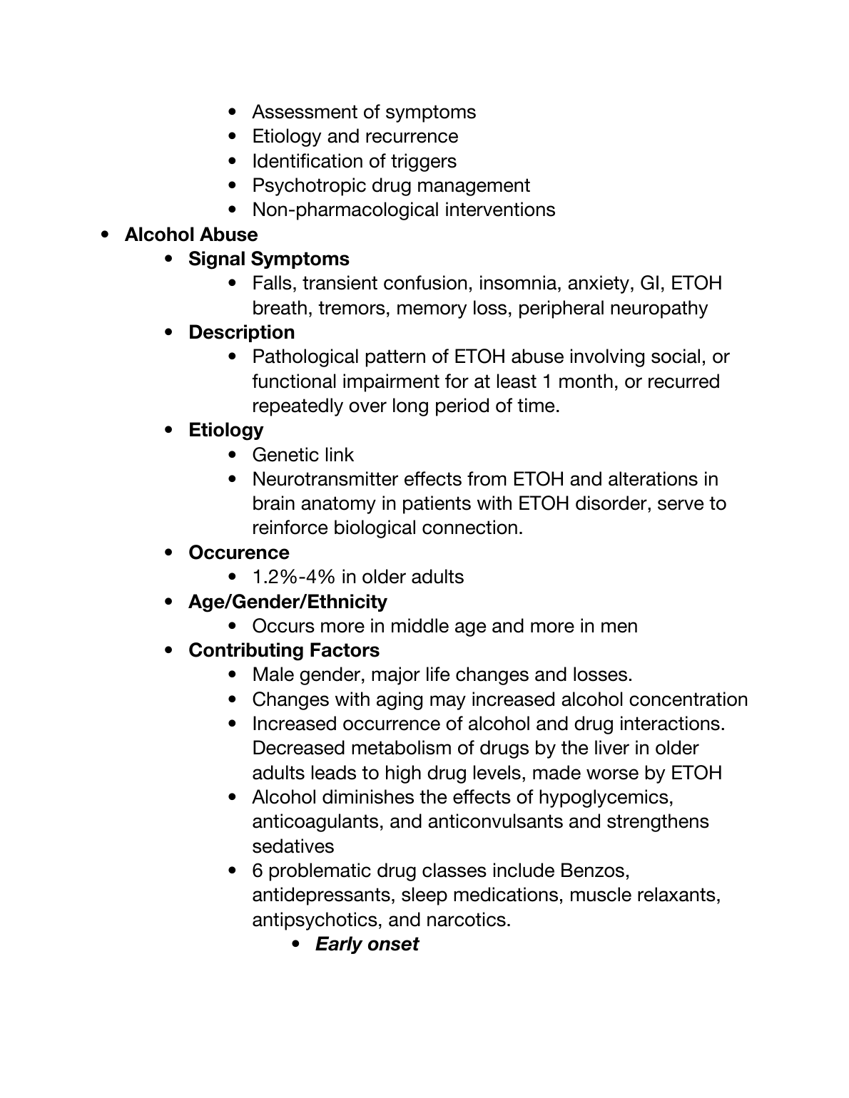 NR 601 Chapter 16 Agitation & Dementia Care Study Guide IMG-1
