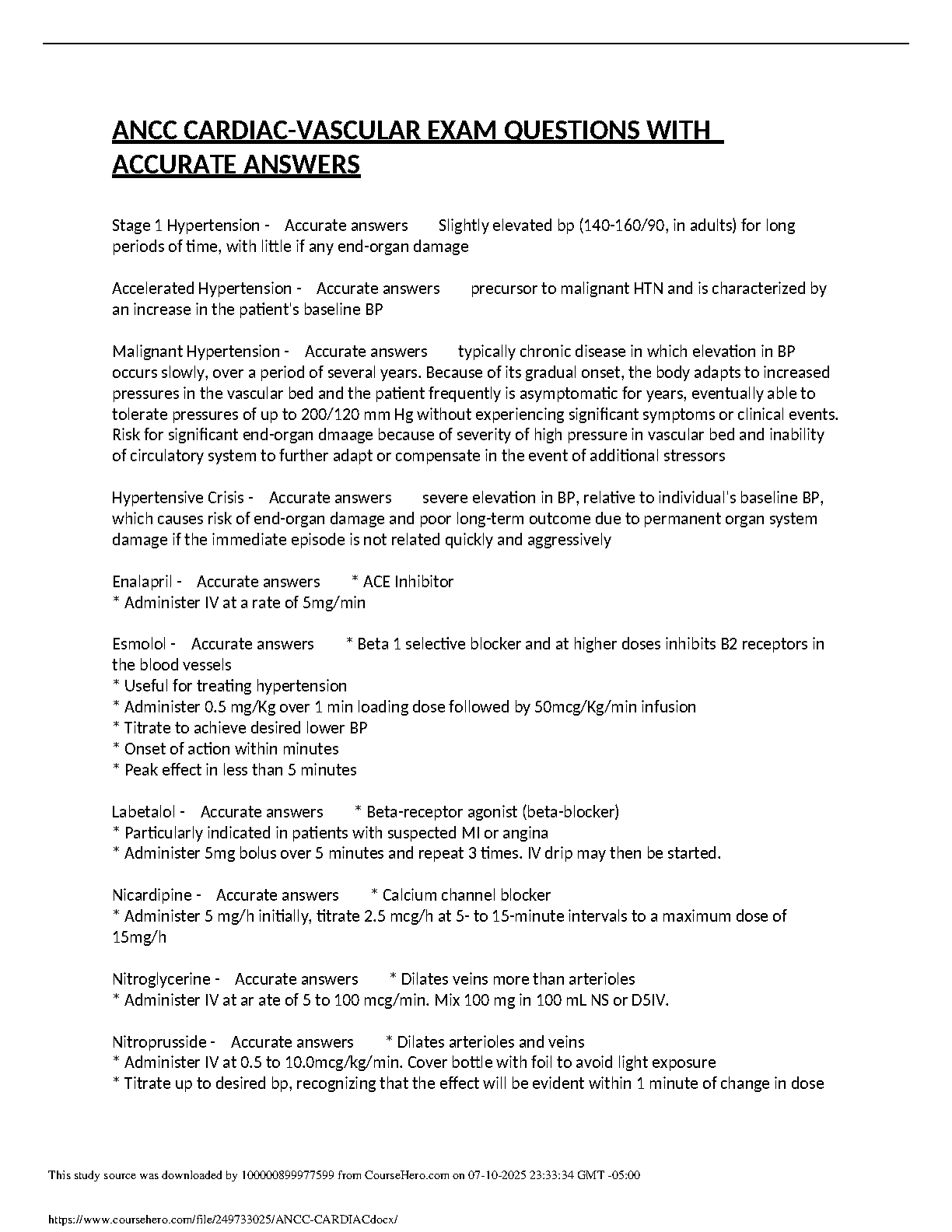 ANCC CVN Exam Questions 2026/27: Study Bank & Answers IMG-1