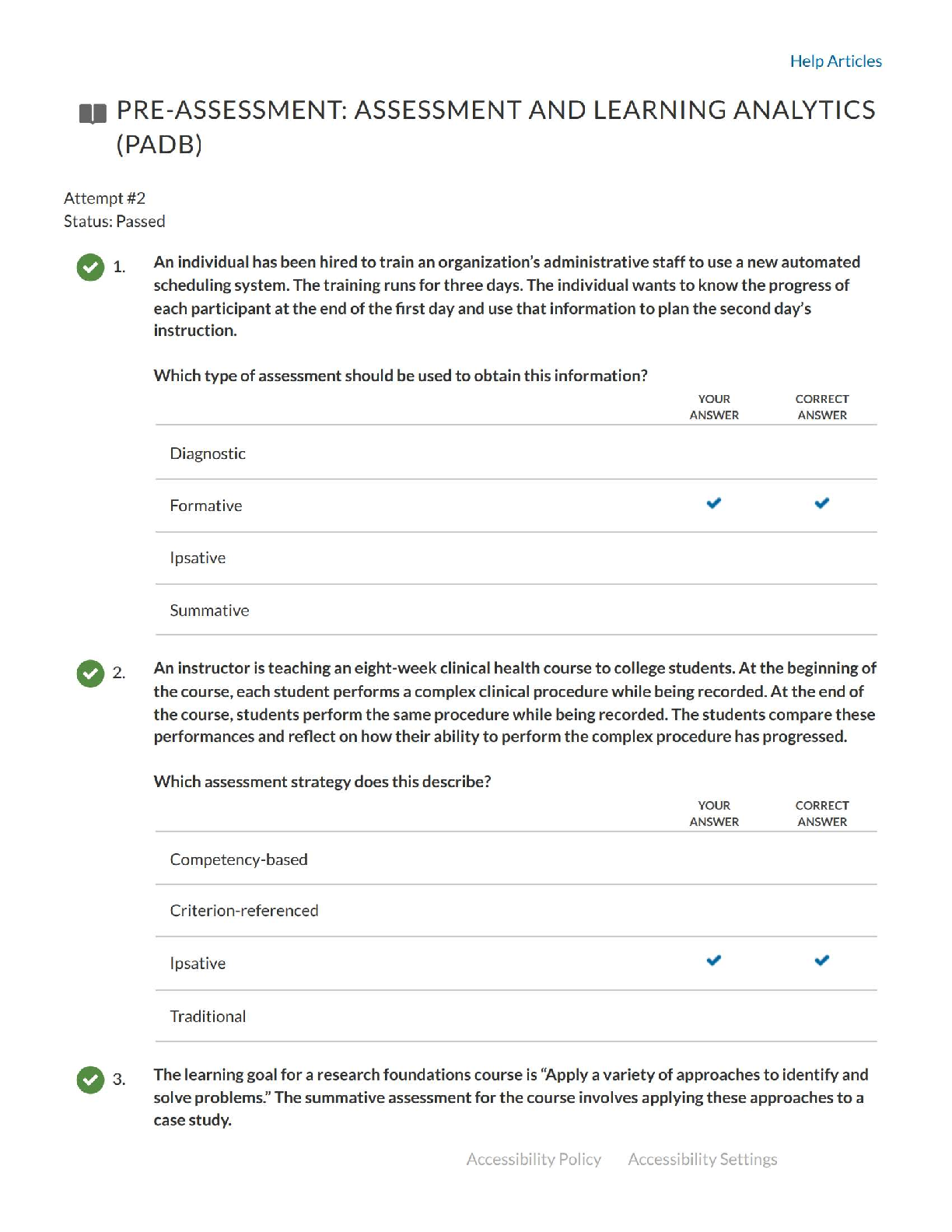WGU D293 Pre-Assessment Test Bank: Questions and Verified Answers