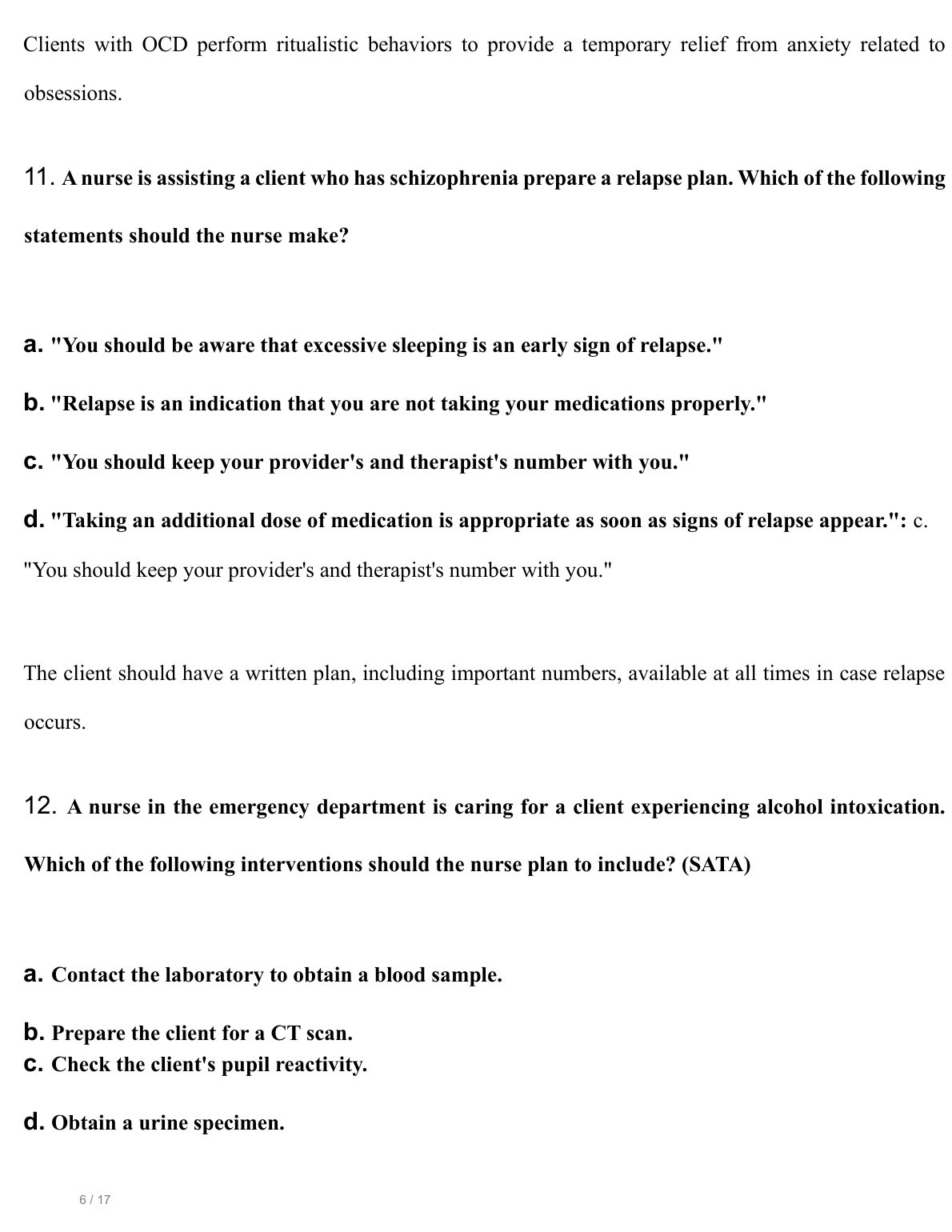 ATI Capstone Mental Health Exam Prep 2026/2027 IMG-3