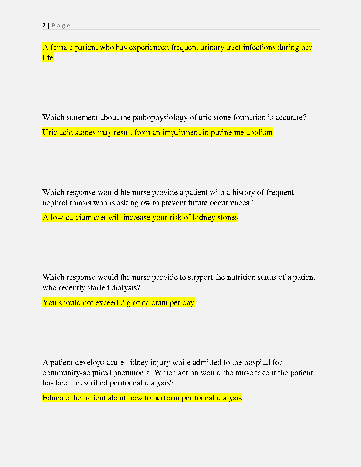 WGU D440 OA Exam Prep Study Guide 2025 with Answers and Rationales