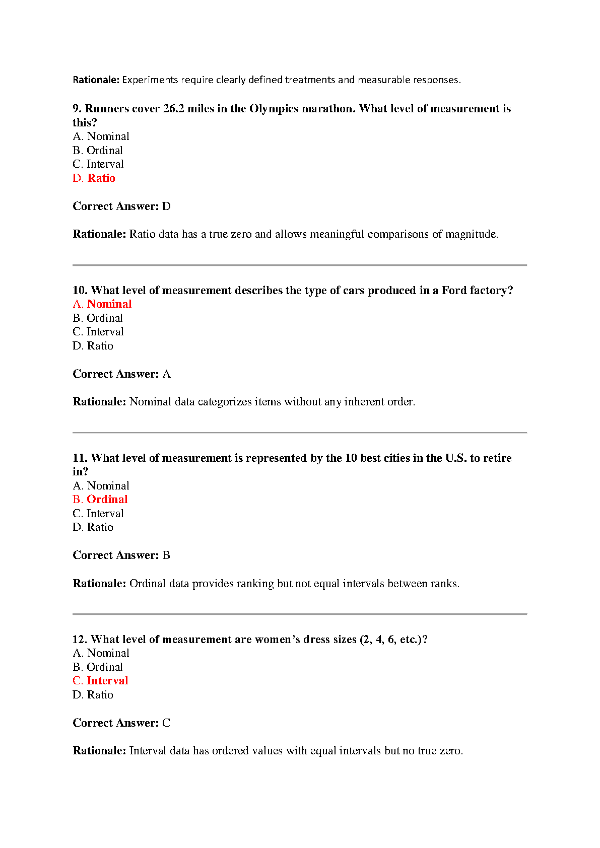 WGU C207 Test Bank: Data Driven Decision Making 2026 IMG-3