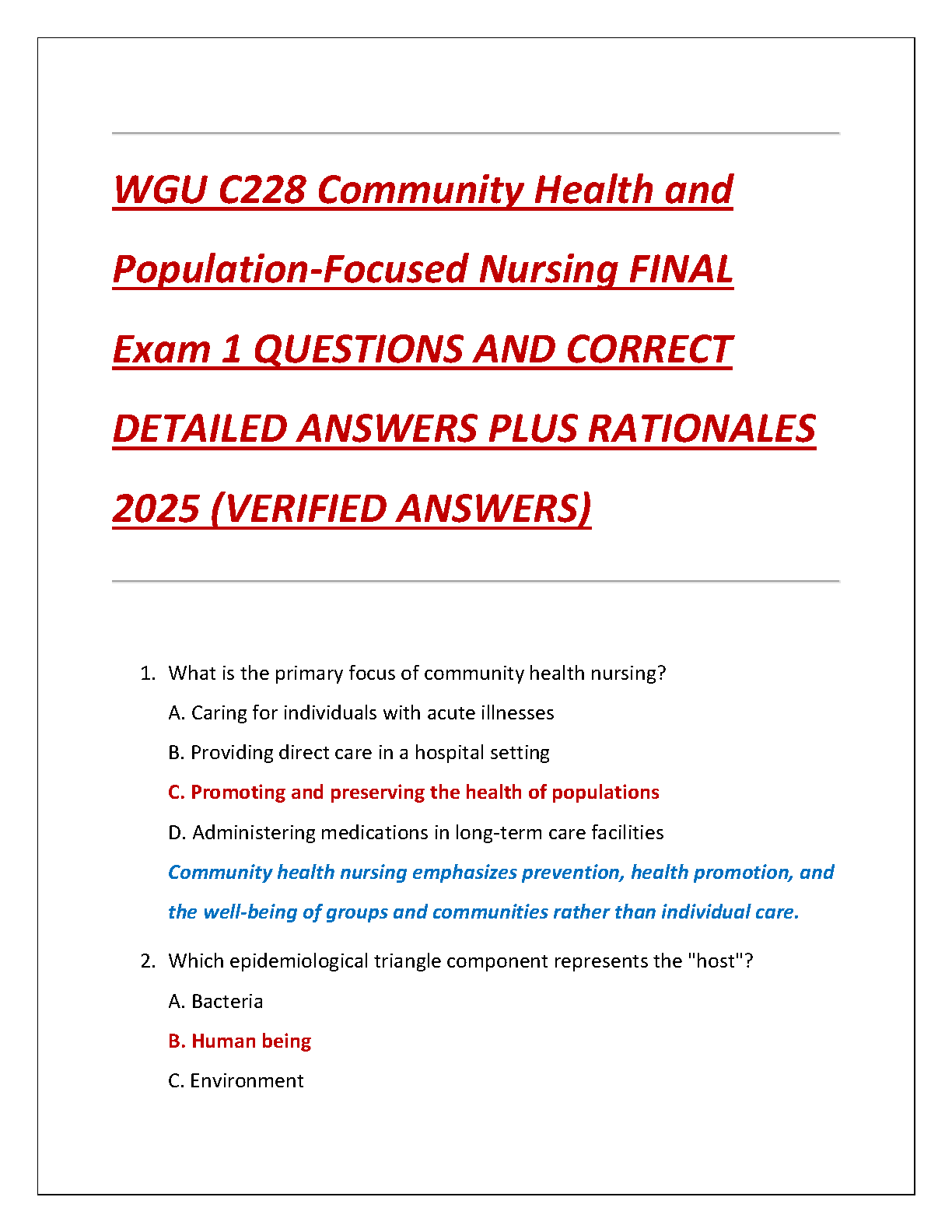 WGU C228 Final Exam Test Bank 2025 Nursing Questions IMG-1