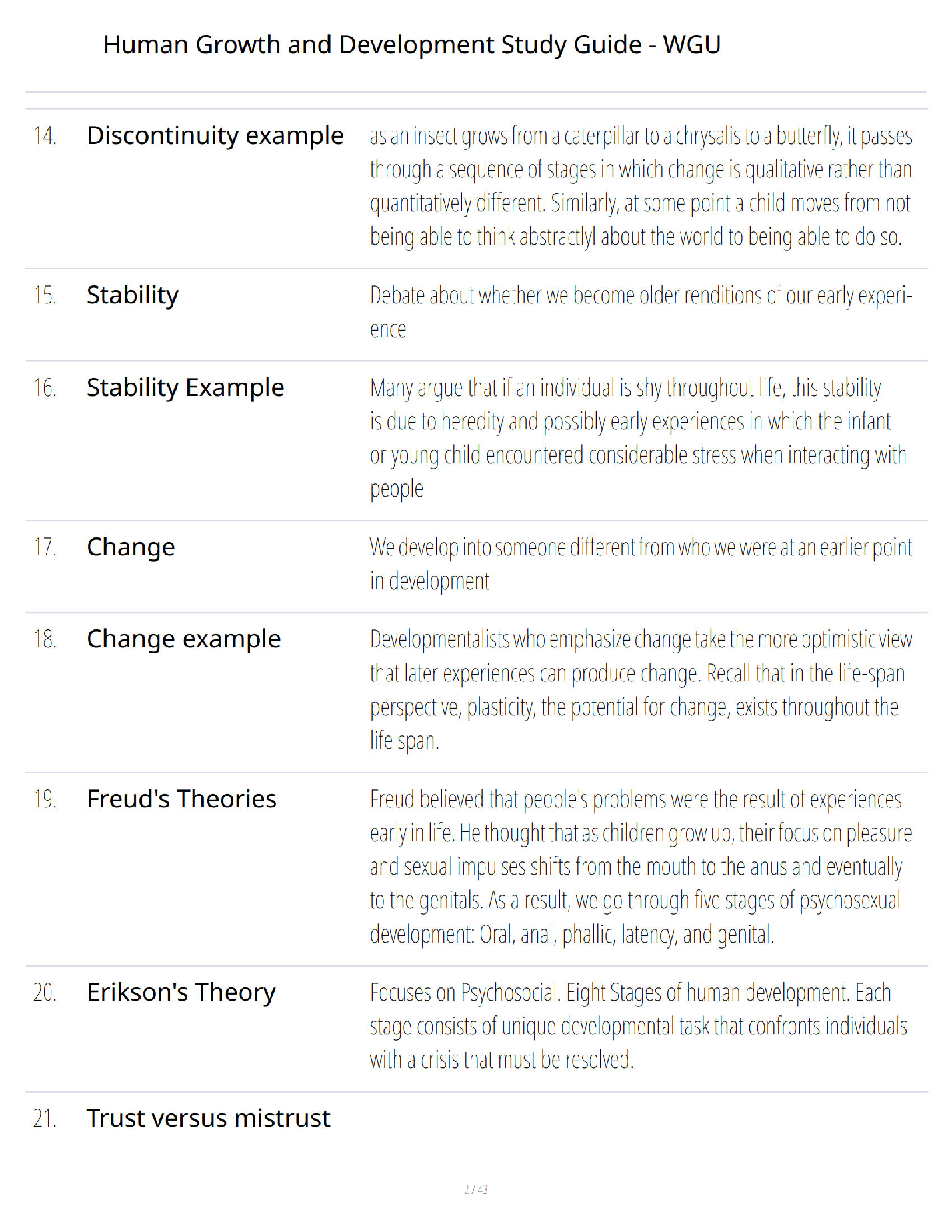 WGU C214 Human Growth and Dev Study Guide 2025/2026