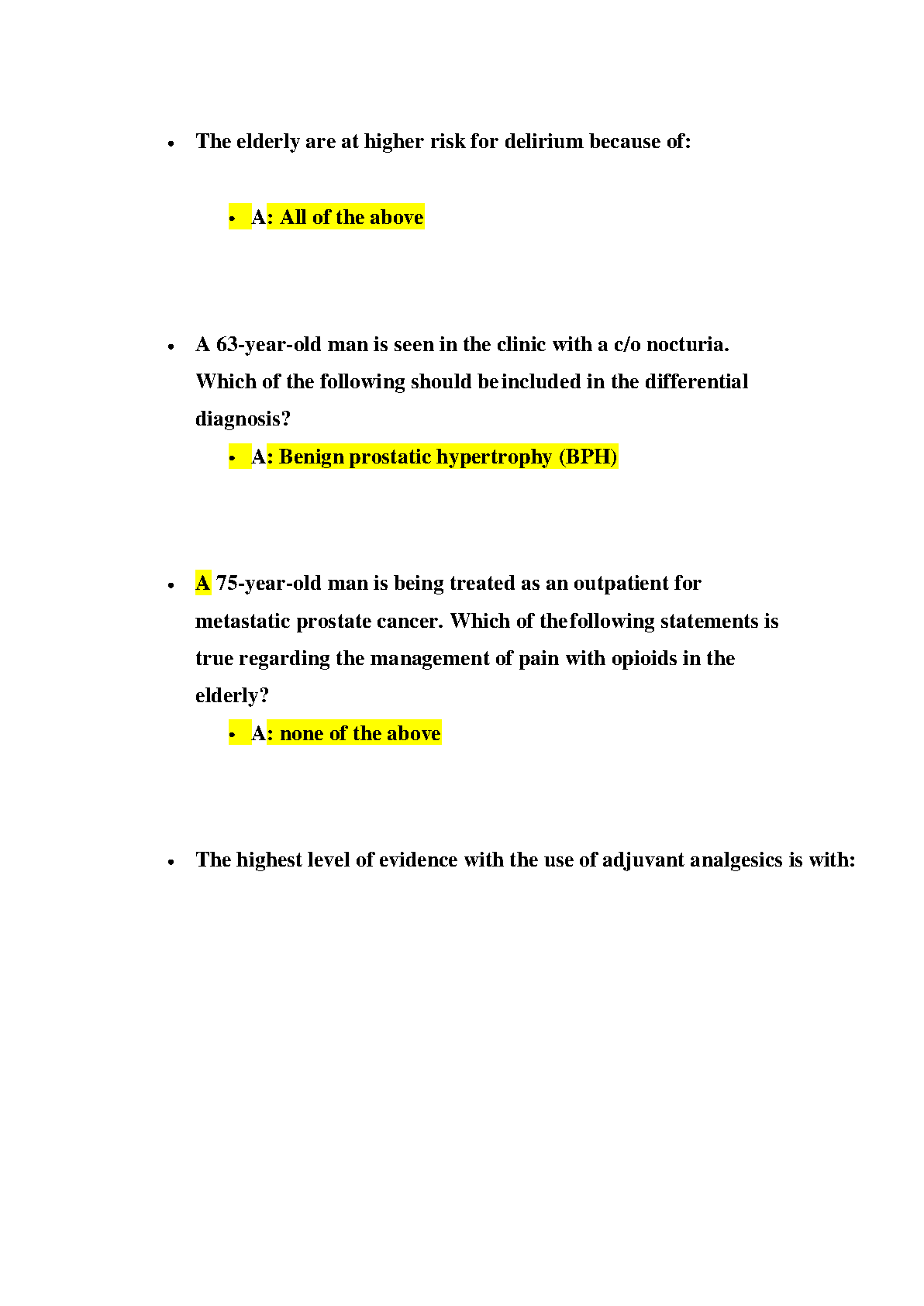 NR601 Final Exam Test Bank Chamberlain 2023