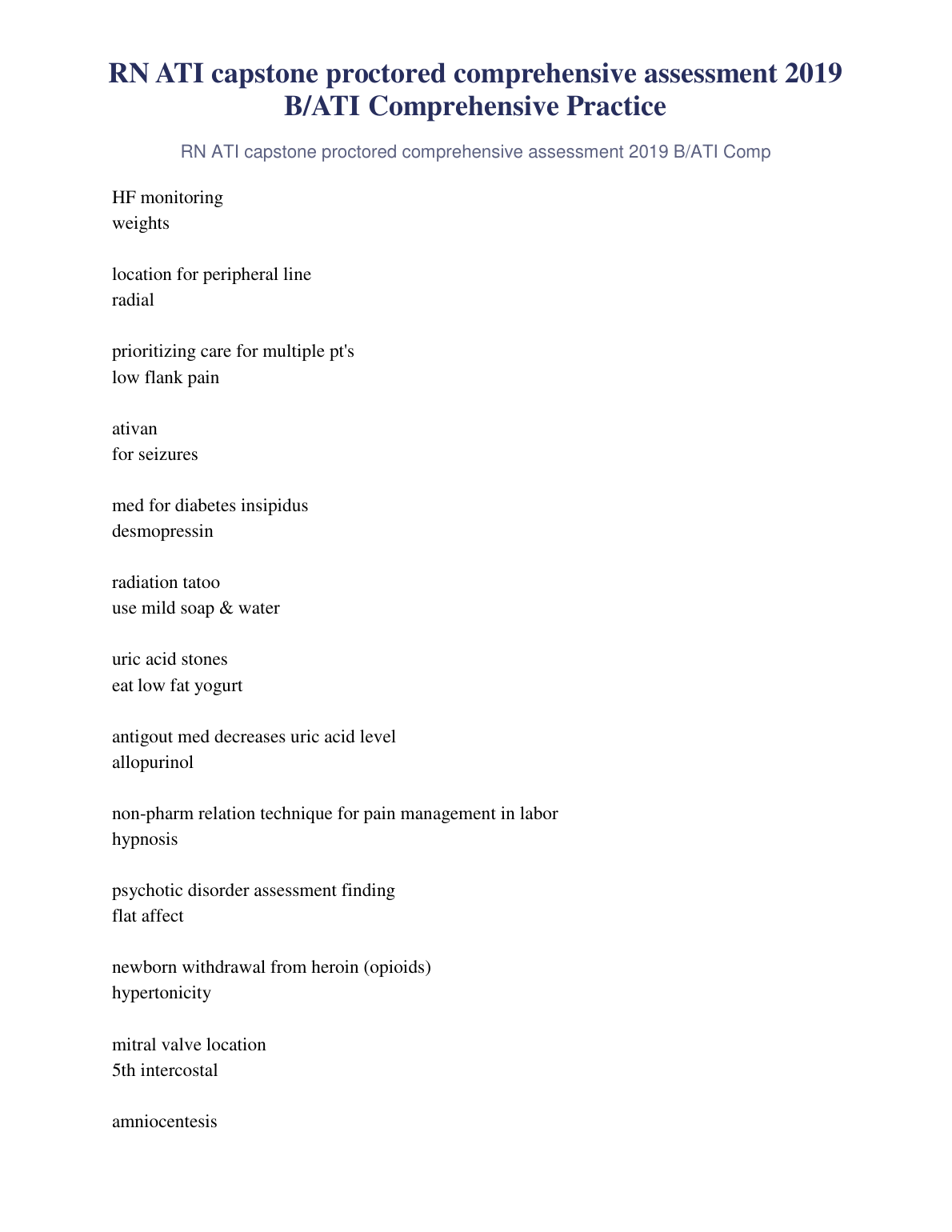 ATI Capstone Nursing Exam Prep Guide 2026/27 IMG-1