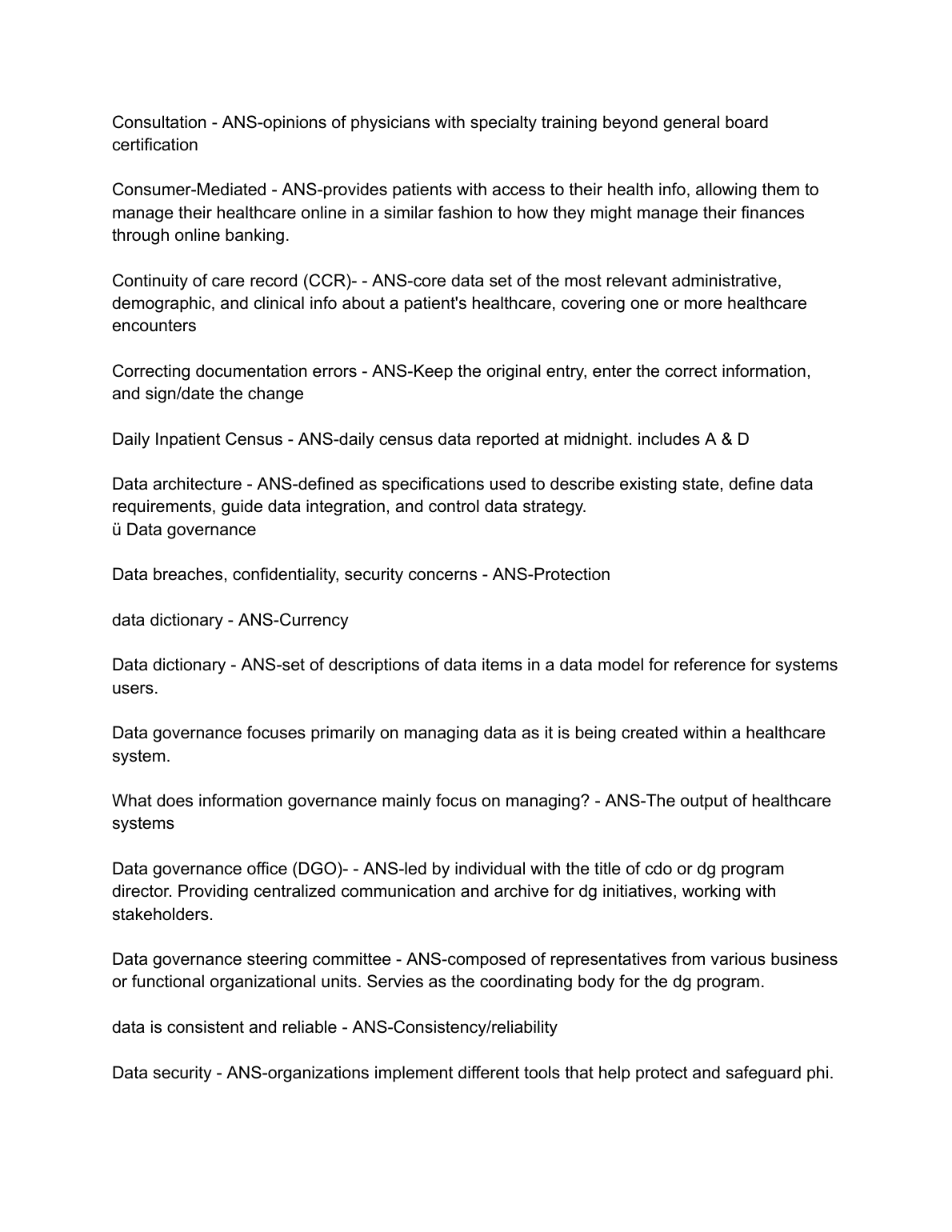 WGU C810 Study Guide 2024: Healthcare Data Mgmt Exam Prep IMG-1