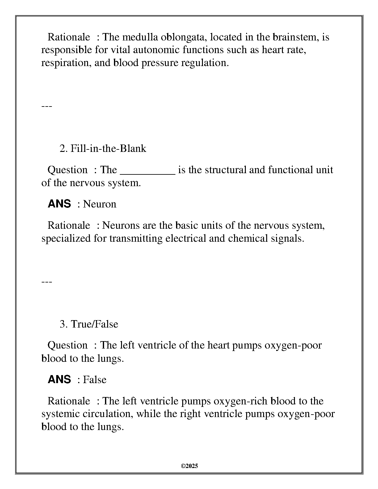 WGU BIO 1100 2025 FA Exam Q&A Review