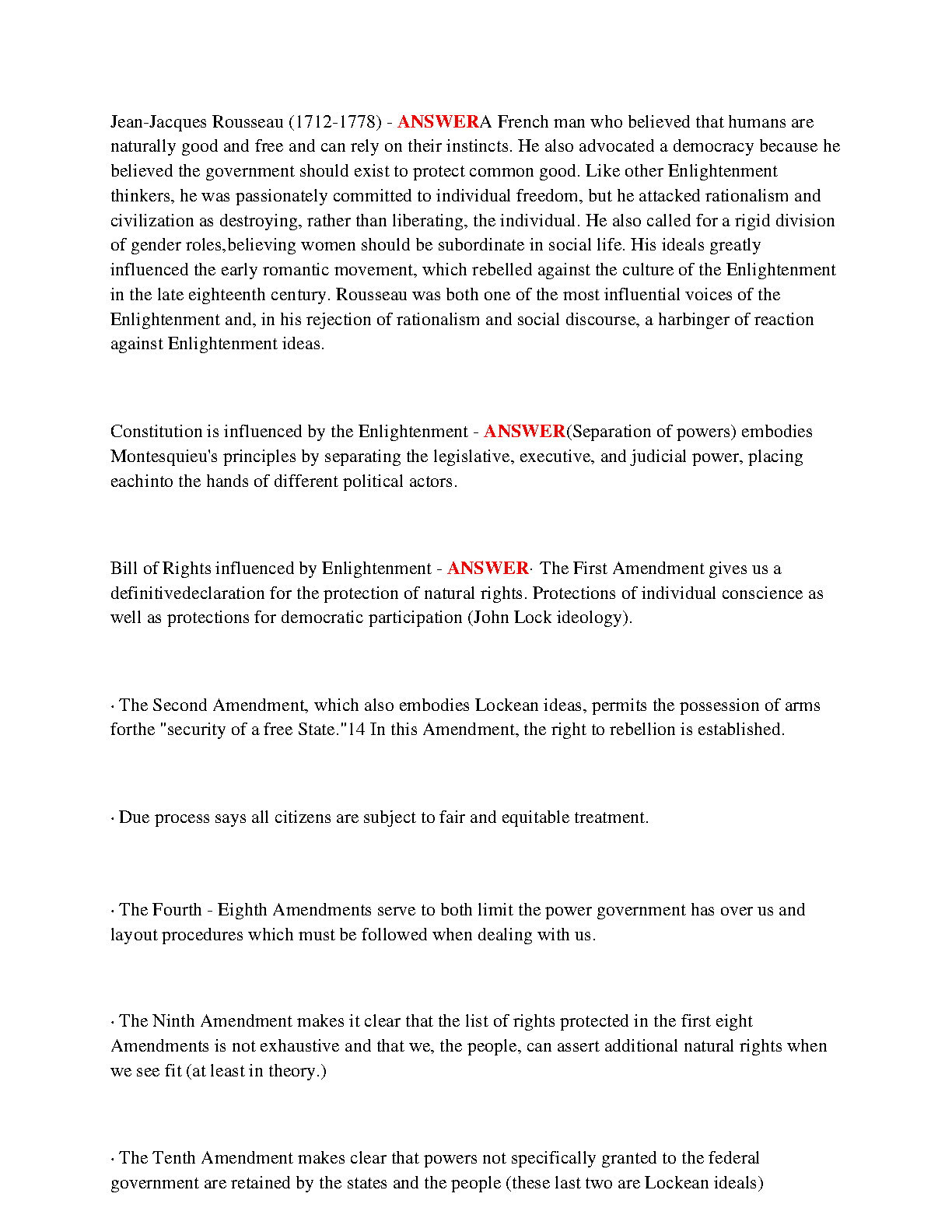 WGU C963 American Politics & Constitution Study Guide