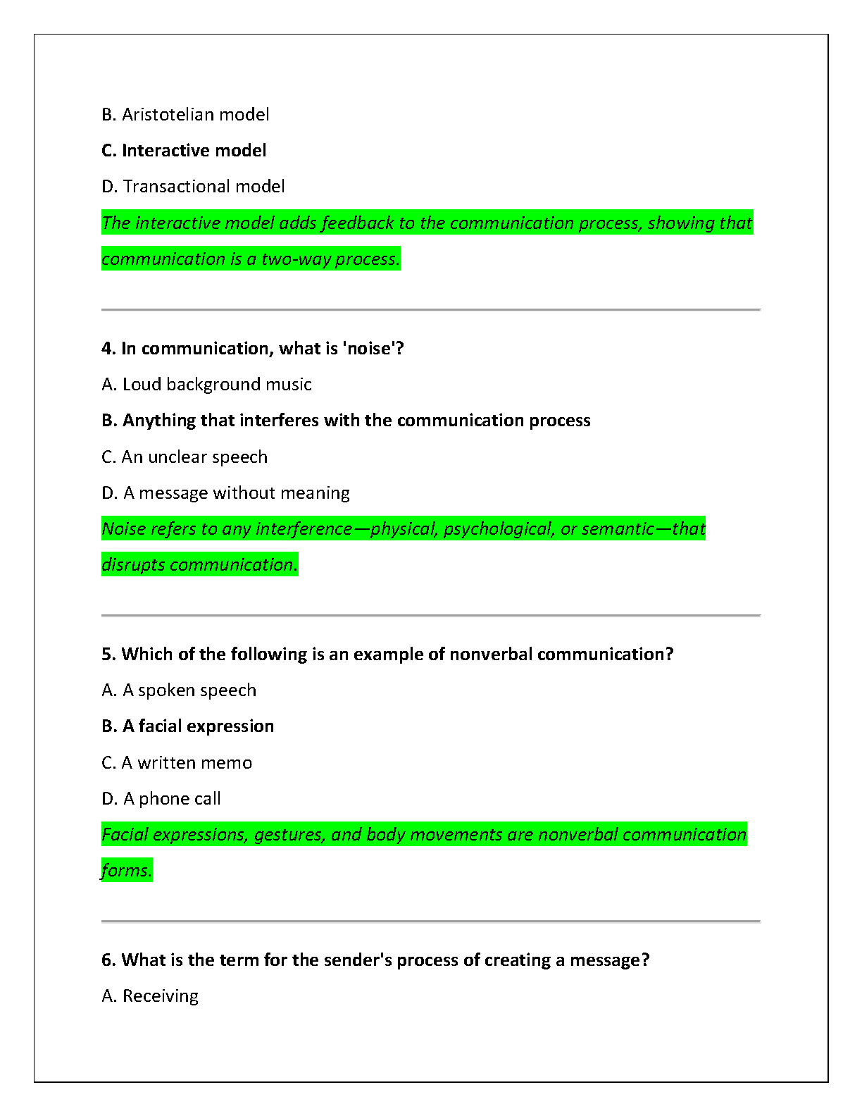 WGU C132 Practice Exam Qs & A with Rationales