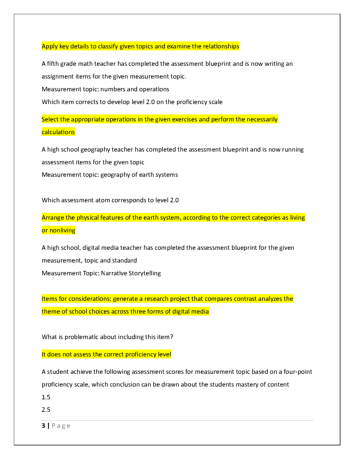 WGU D184 Standards Based Assessment Study Guide 2025 IMG-3
