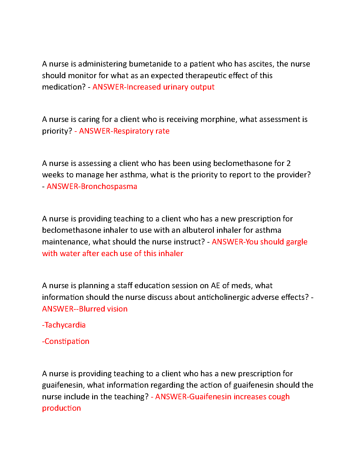 ATI Capstone Pharmacology Test Bank 2026/27 Nursing Exam Prep IMG-3